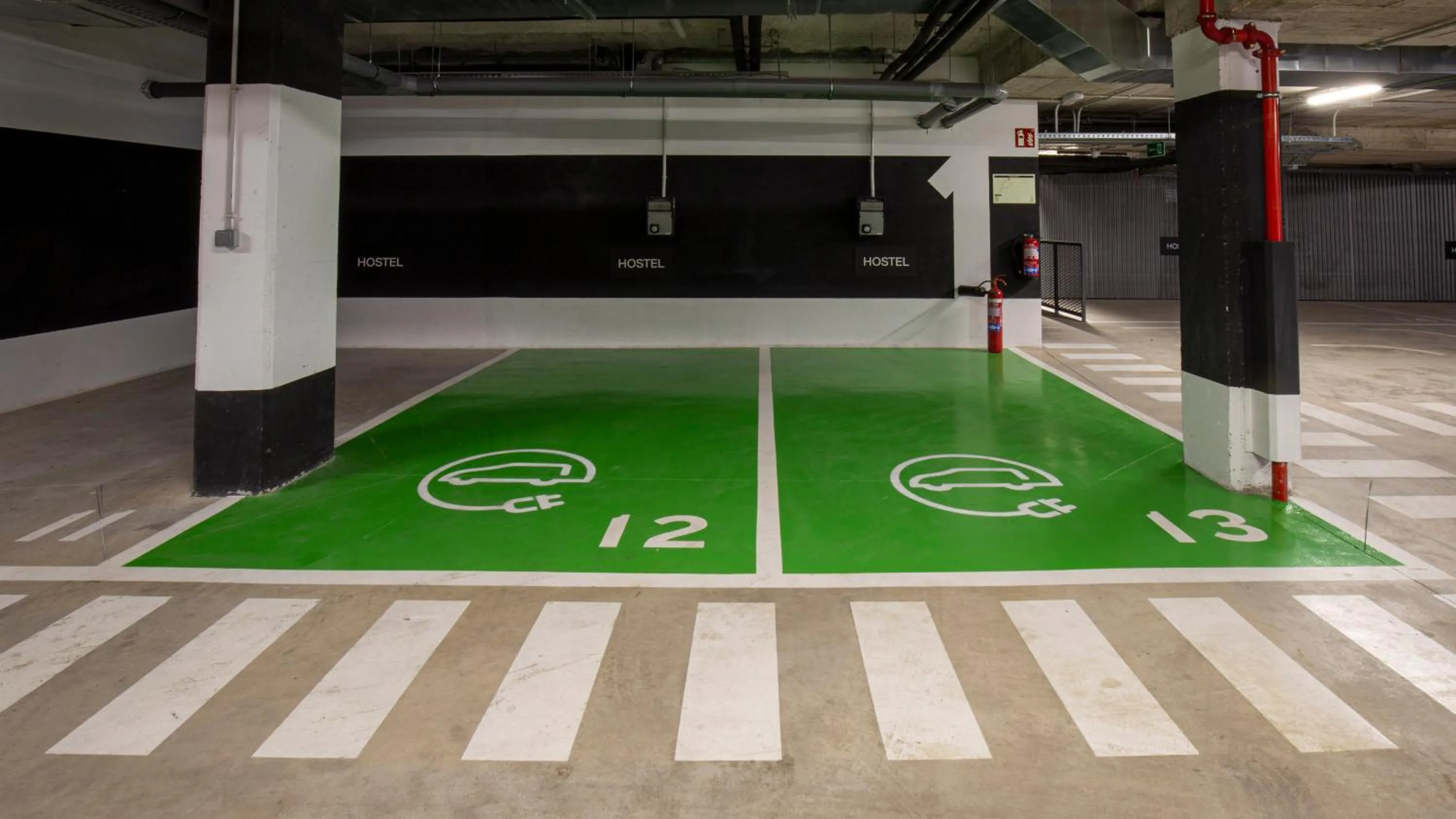 Parking in The Central House Madrid Lavapiés