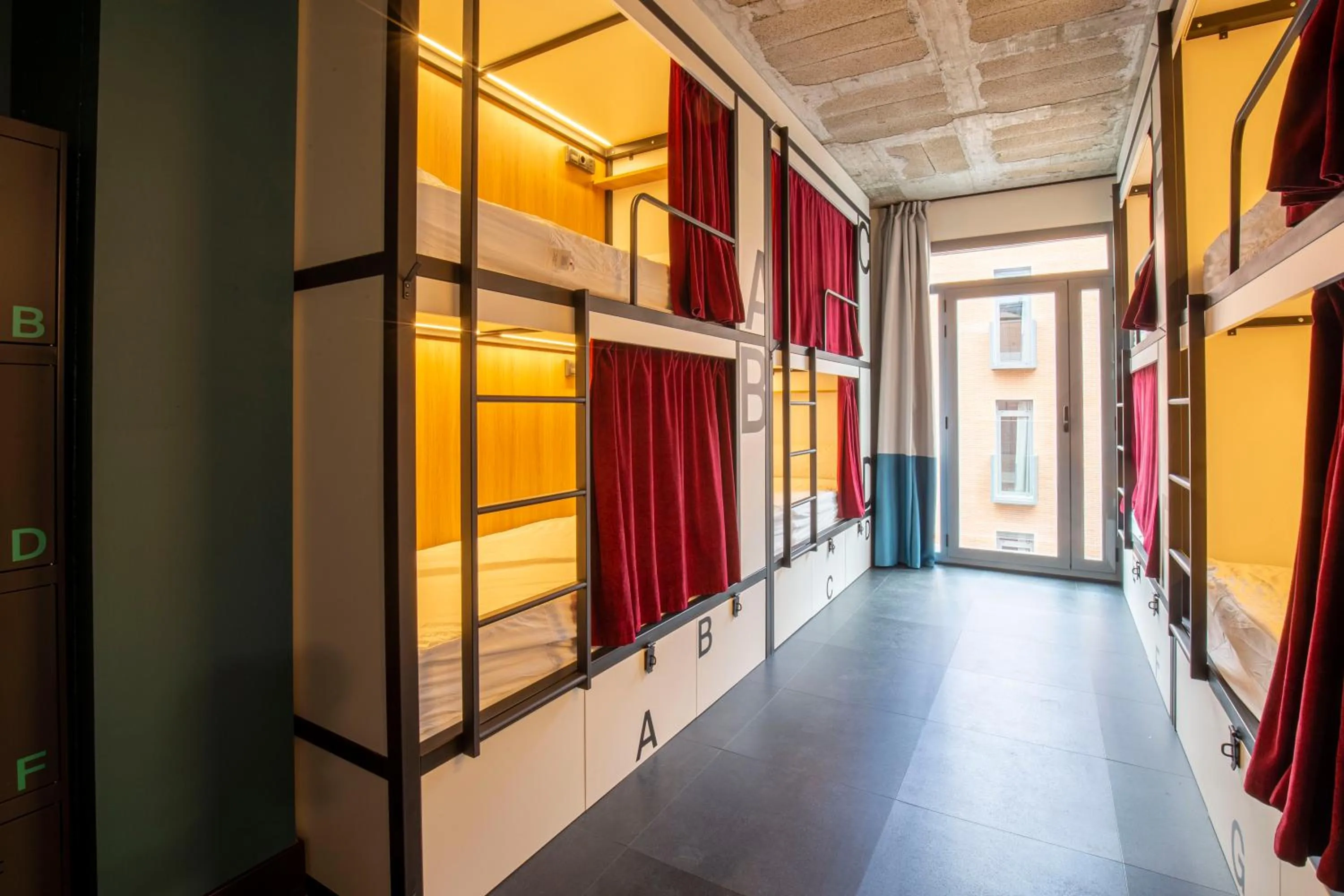 bunk bed, Bed in The Central House Madrid Lavapiés