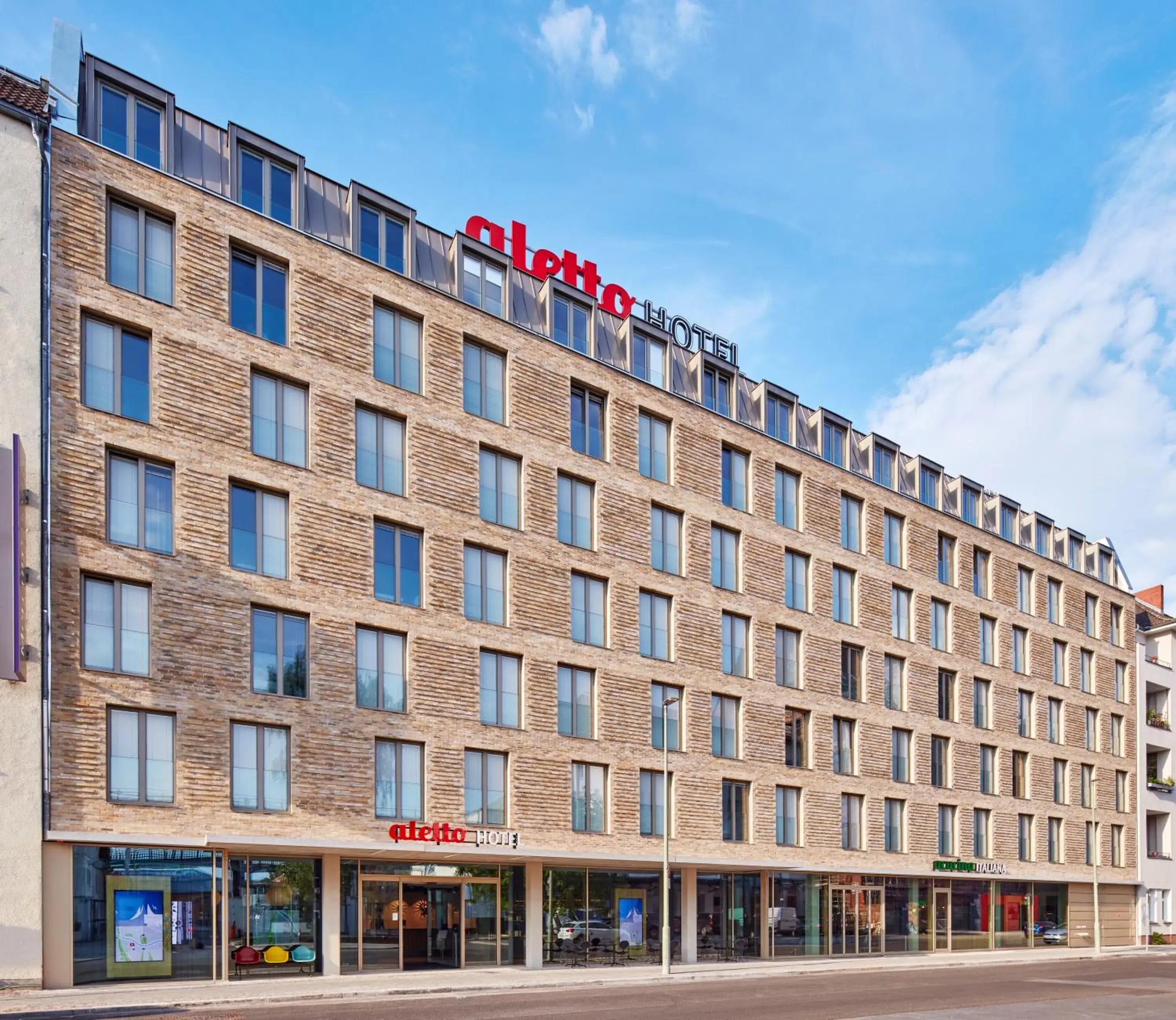 Facade/entrance in aletto Hotel Potsdamer Platz Facade/entrance in aletto Hotel Potsdamer Platz