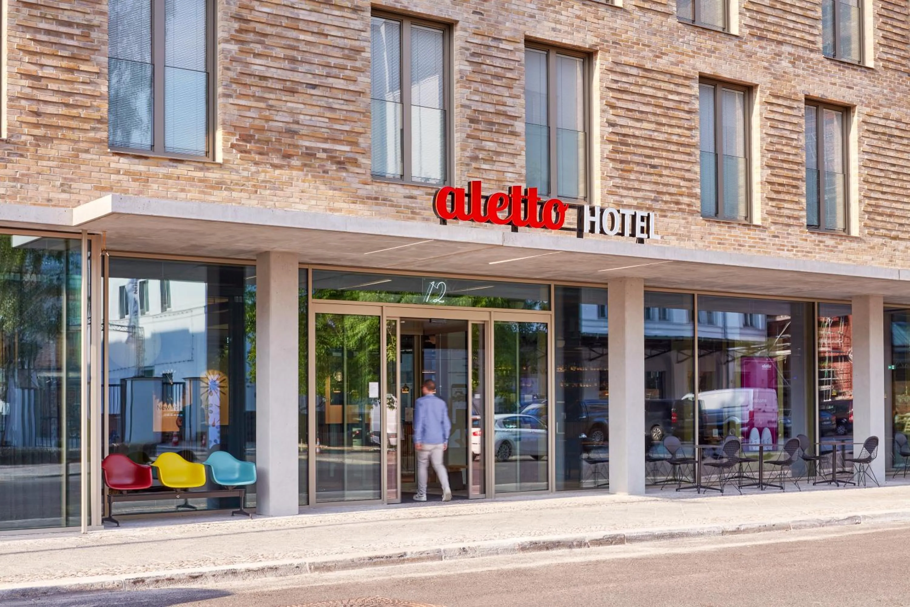 Facade/entrance in aletto Hotel Potsdamer Platz