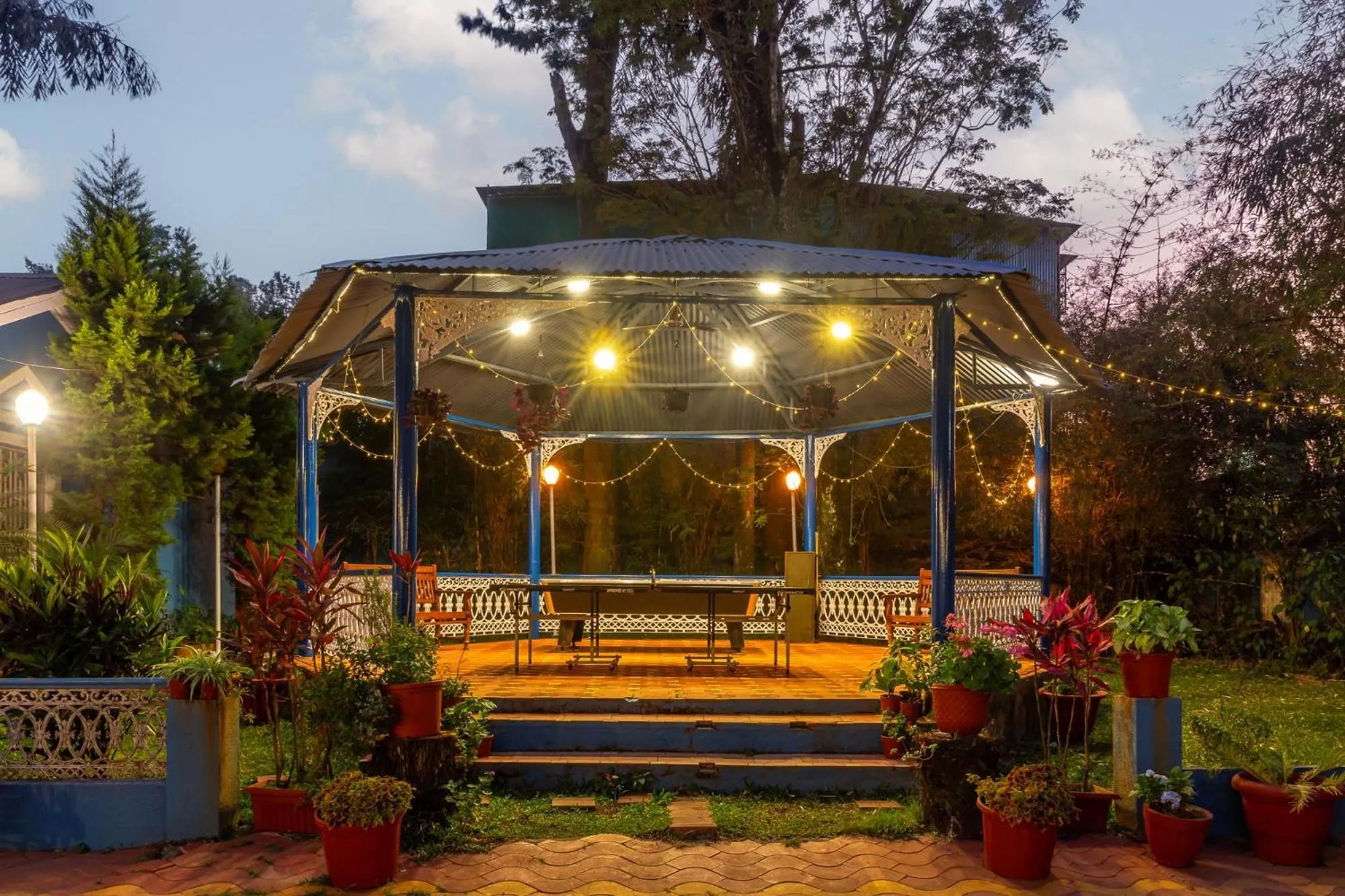 Garden in IL Palazzo Villas