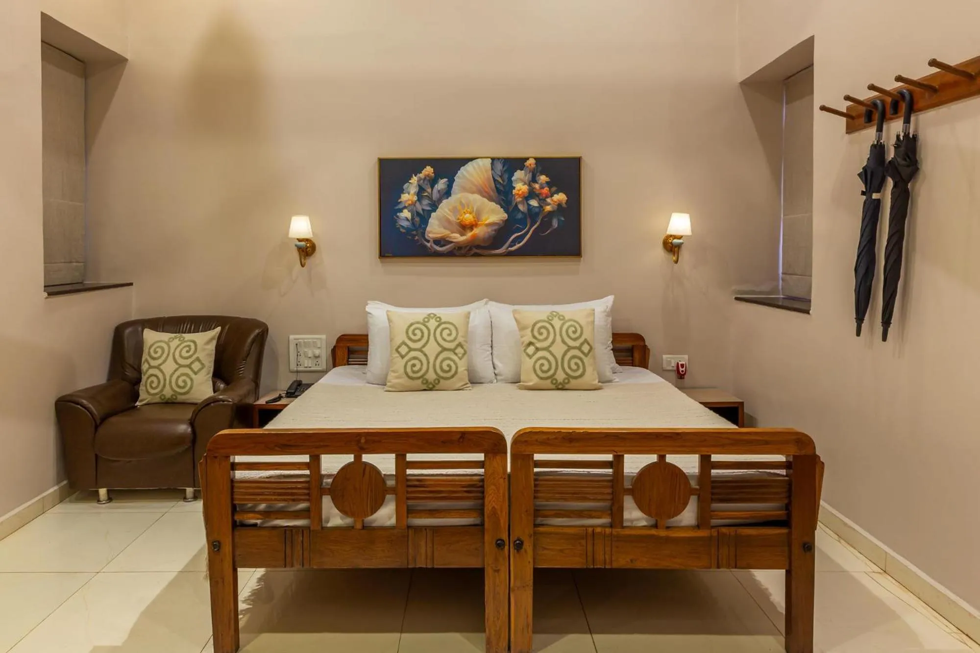 Bedroom in IL Palazzo Villas