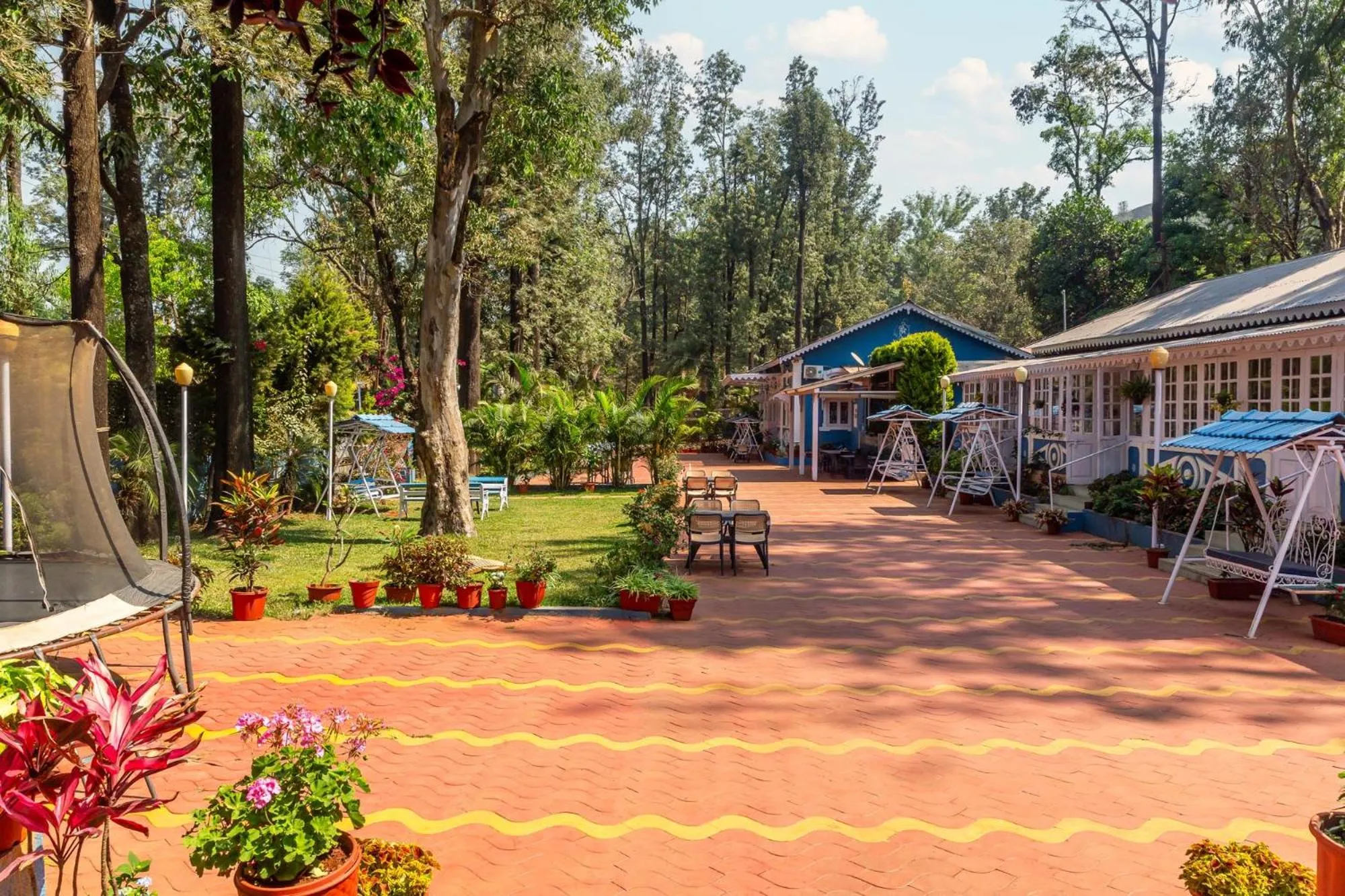 Natural landscape in IL Palazzo Villas