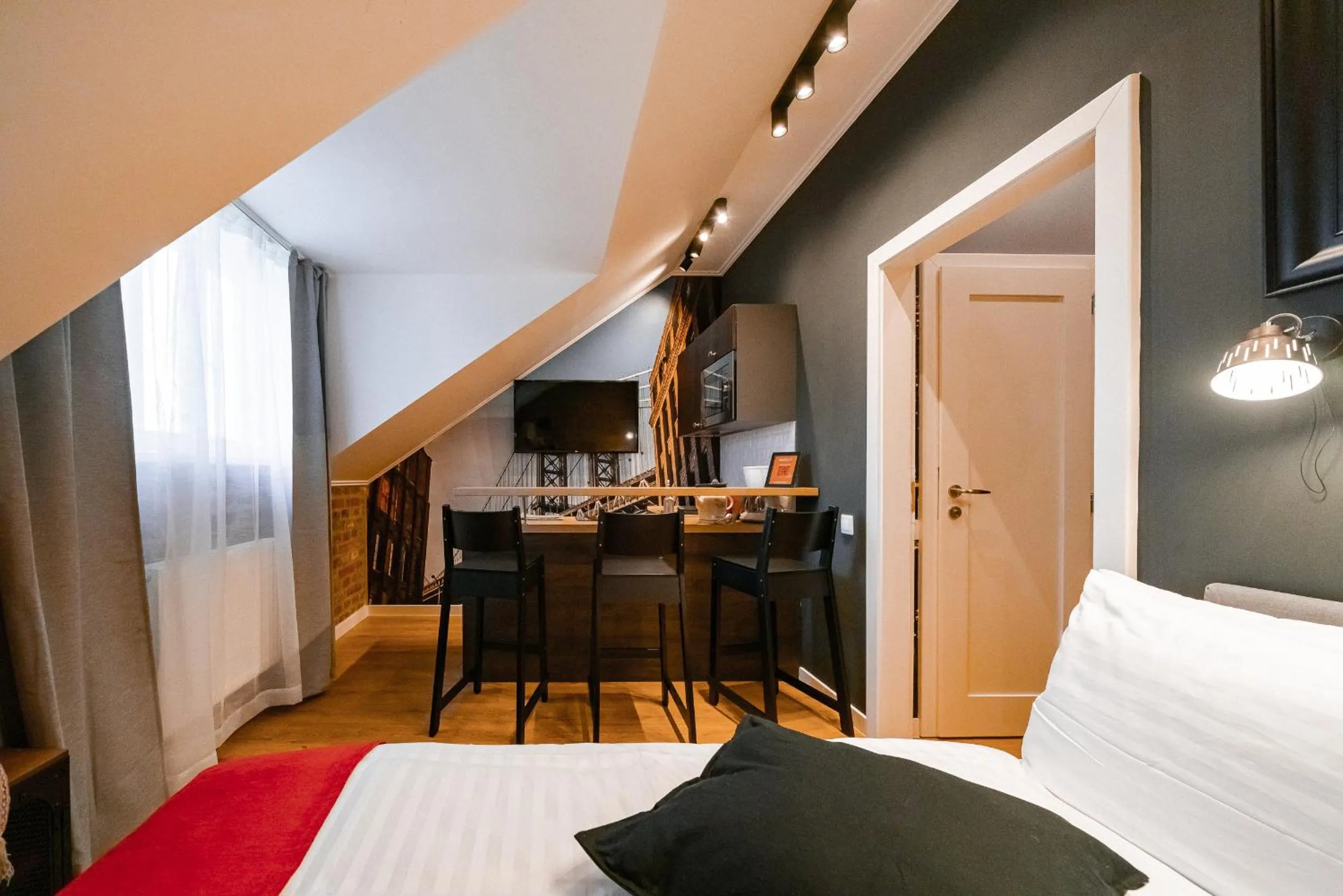 Bed in Revelton Studios Marianske Lazne