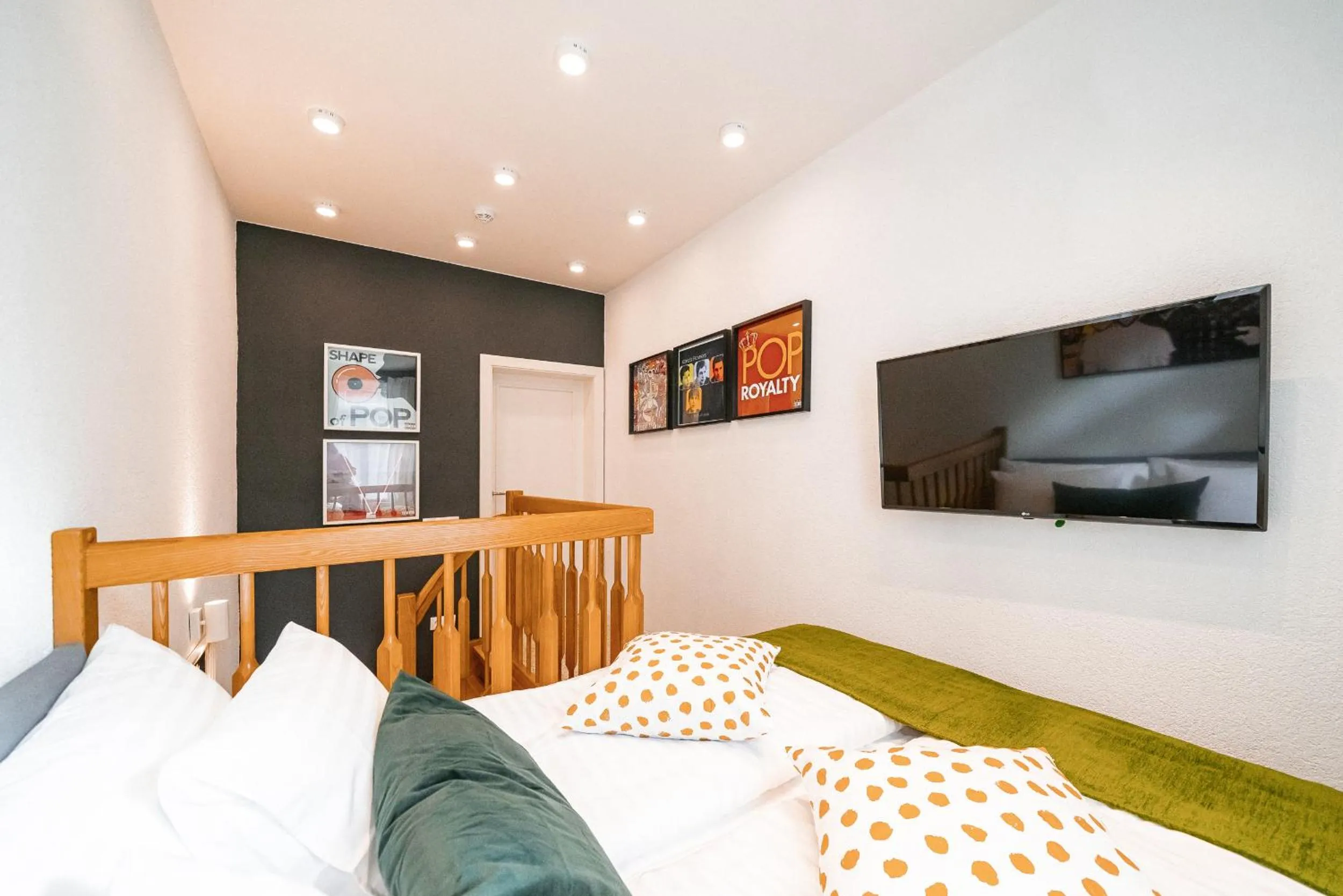 Bed in Revelton Studios Marianske Lazne