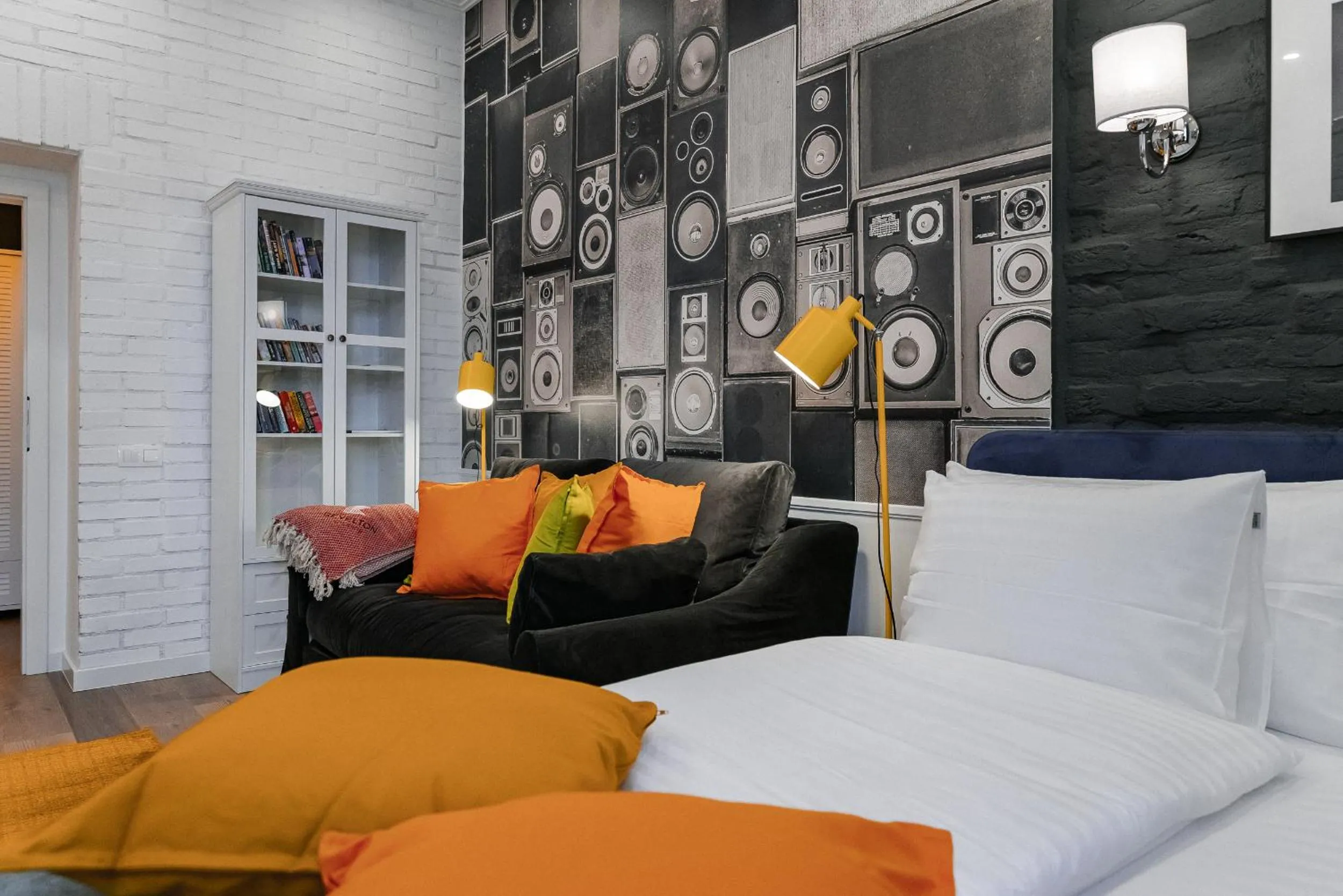 Bed in Revelton Studios Marianske Lazne