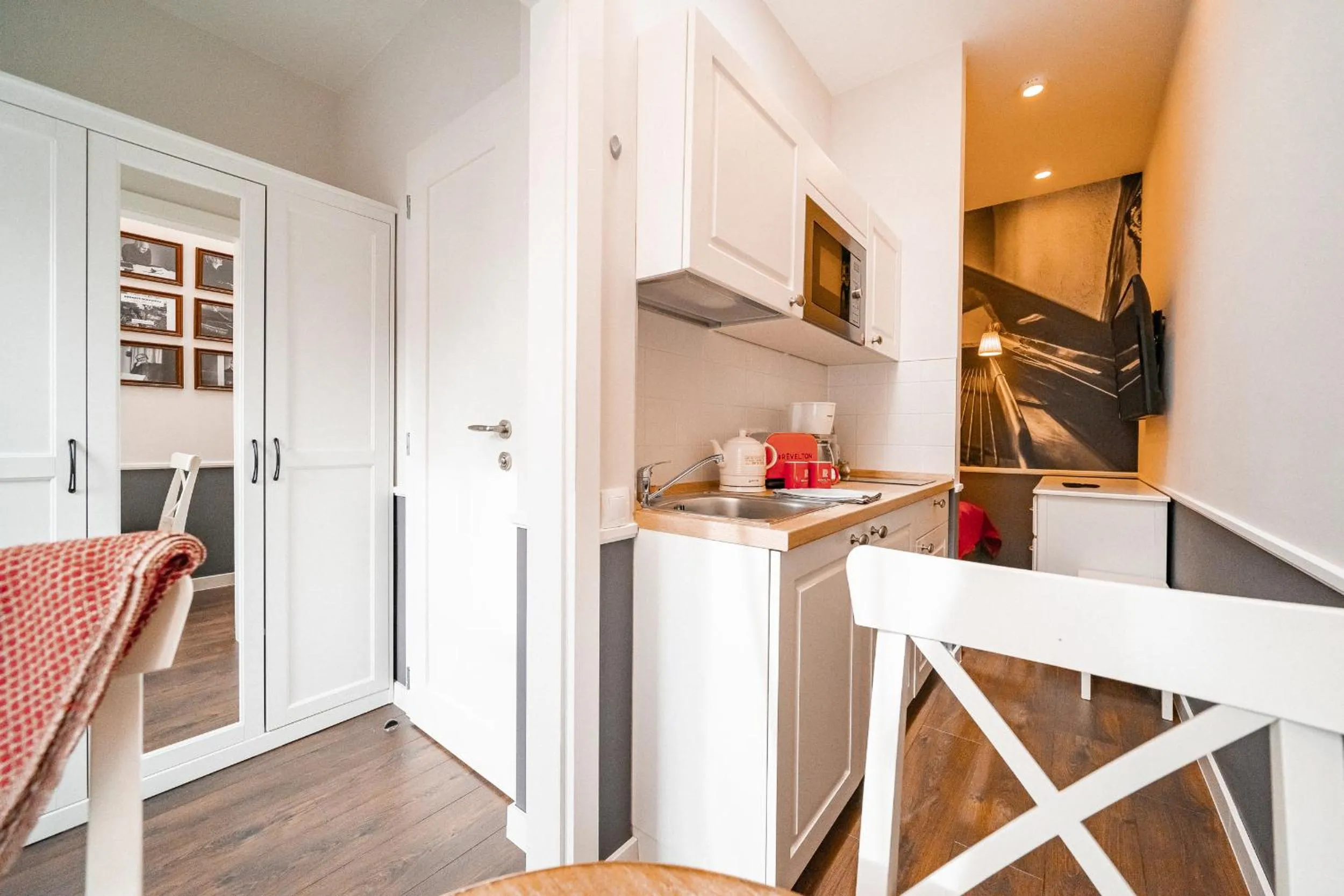 Kitchen or kitchenette in Revelton Studios Marianske Lazne