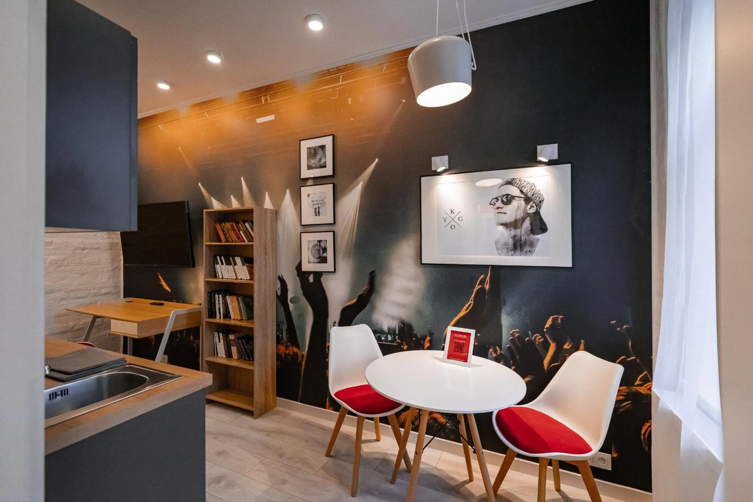 Kitchen or kitchenette in Revelton Studios Marianske Lazne