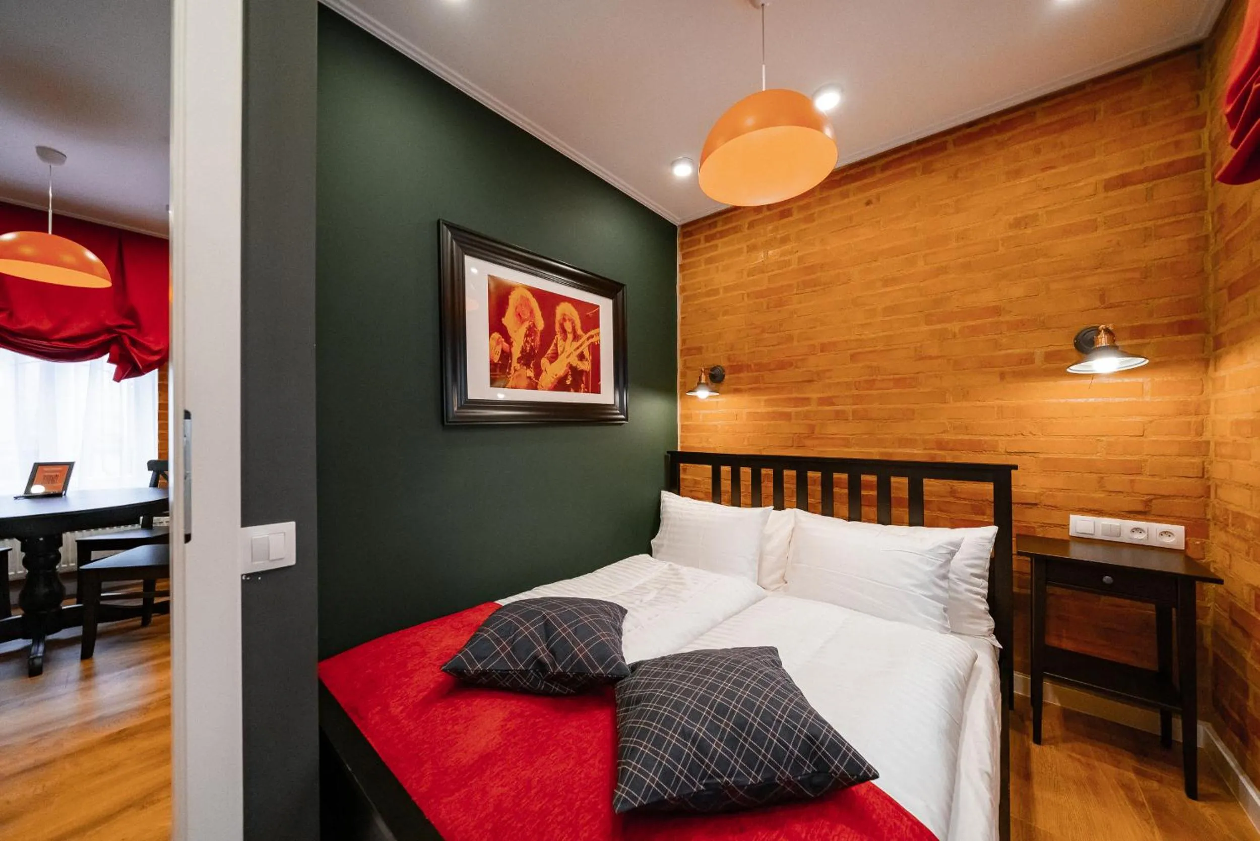 Bed in Revelton Studios Marianske Lazne