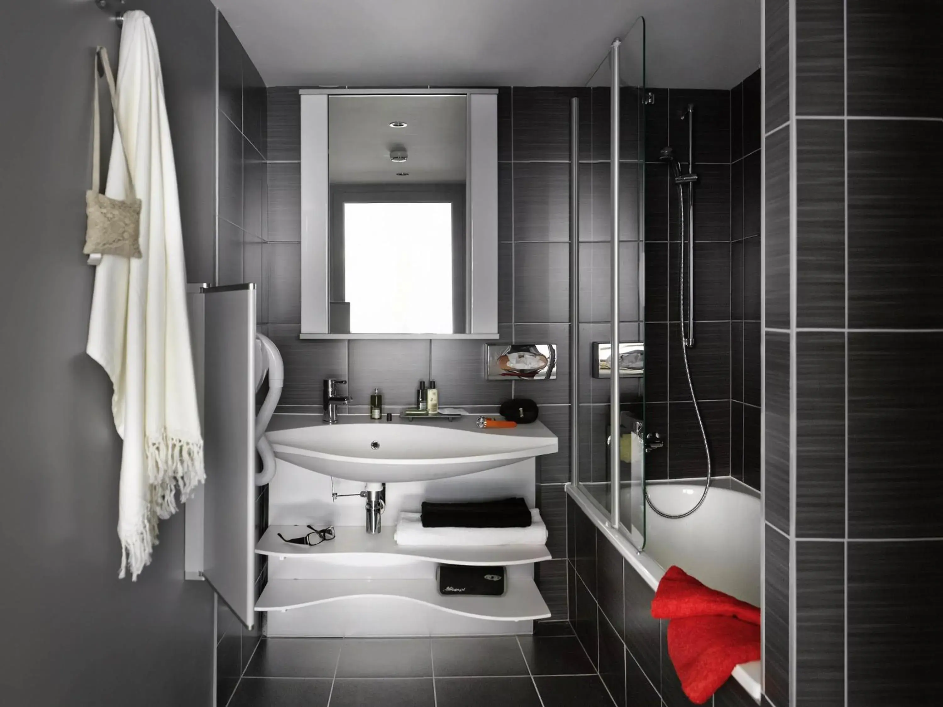 Bedroom in Aparthotel Adagio Strasbourg Place Kleber Bedroom in Aparthotel Adagio Strasbourg Place Kleber