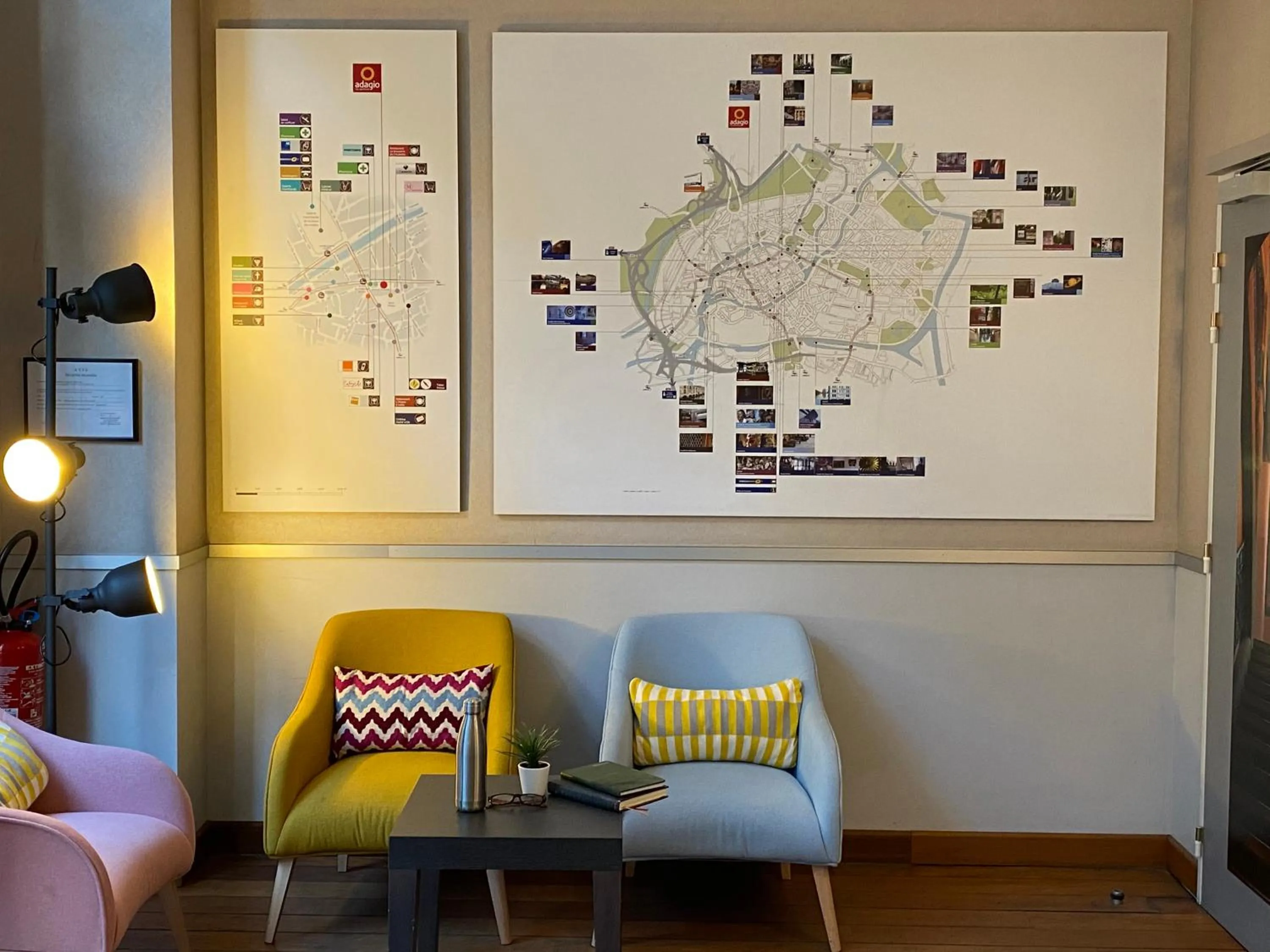 Lobby or reception in Aparthotel Adagio Strasbourg Place Kleber