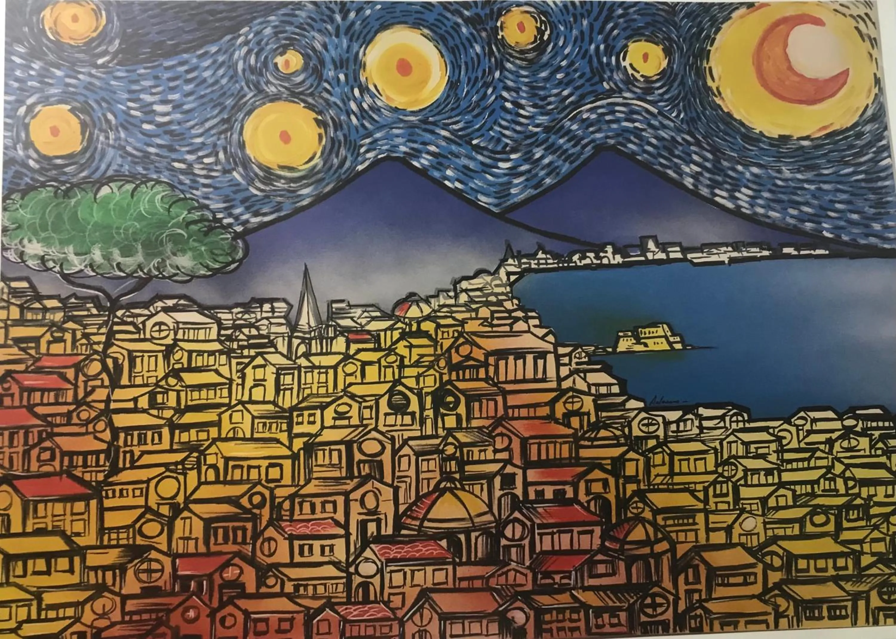 Decorative detail in La dimora di bronzo