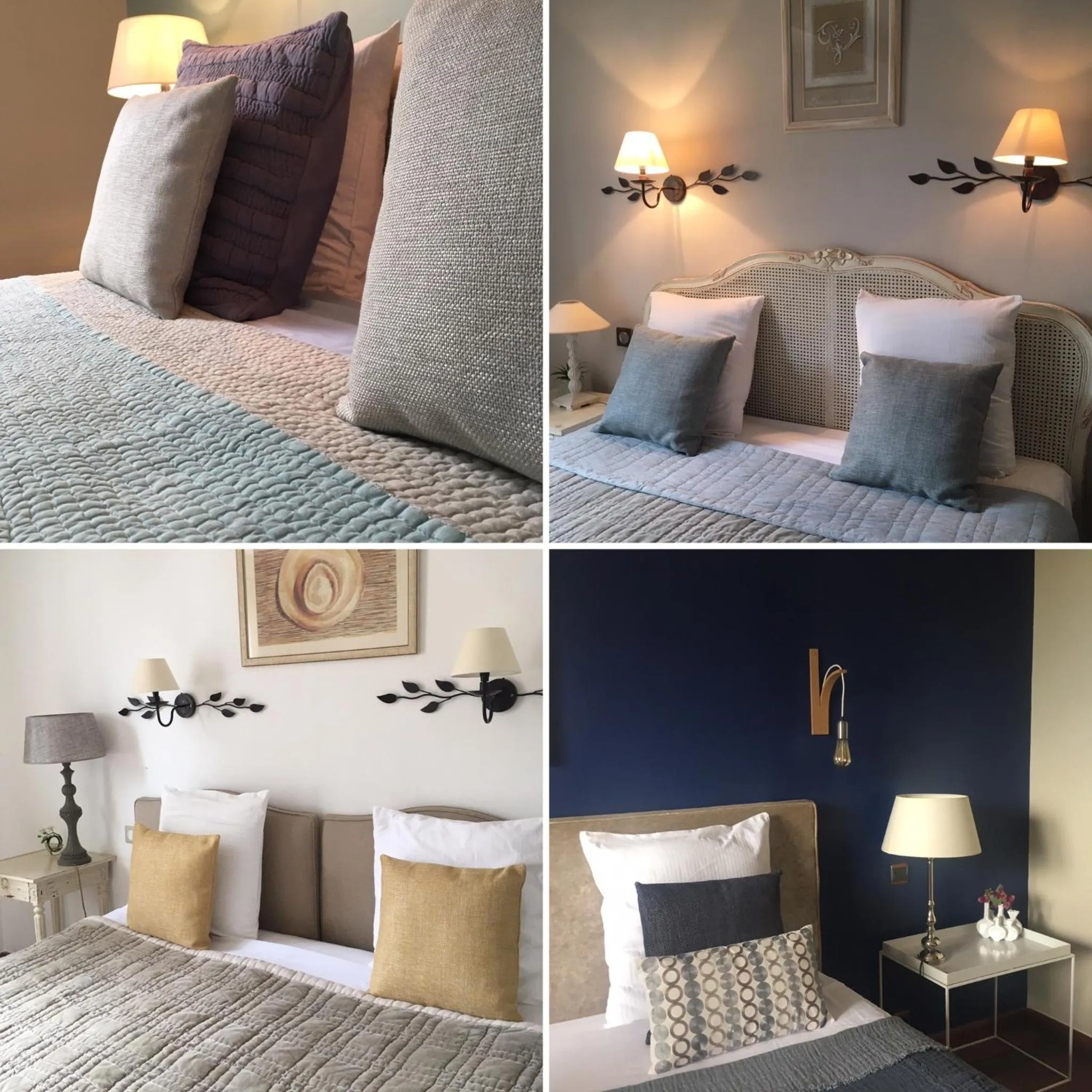 Photo of the whole room, Bed in Hôtel Le Pré Saint Michel