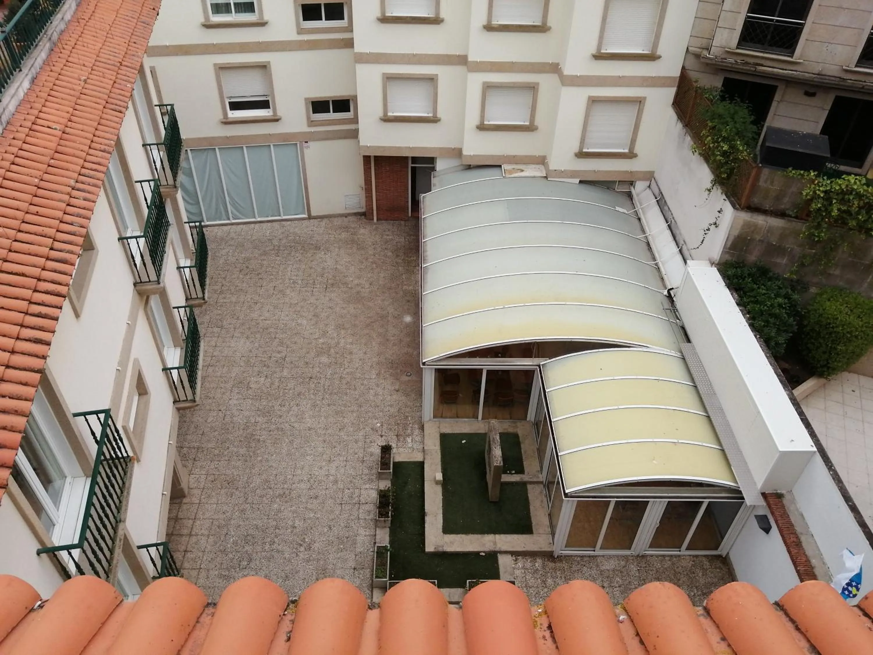 Patio in Hotel Marycielo