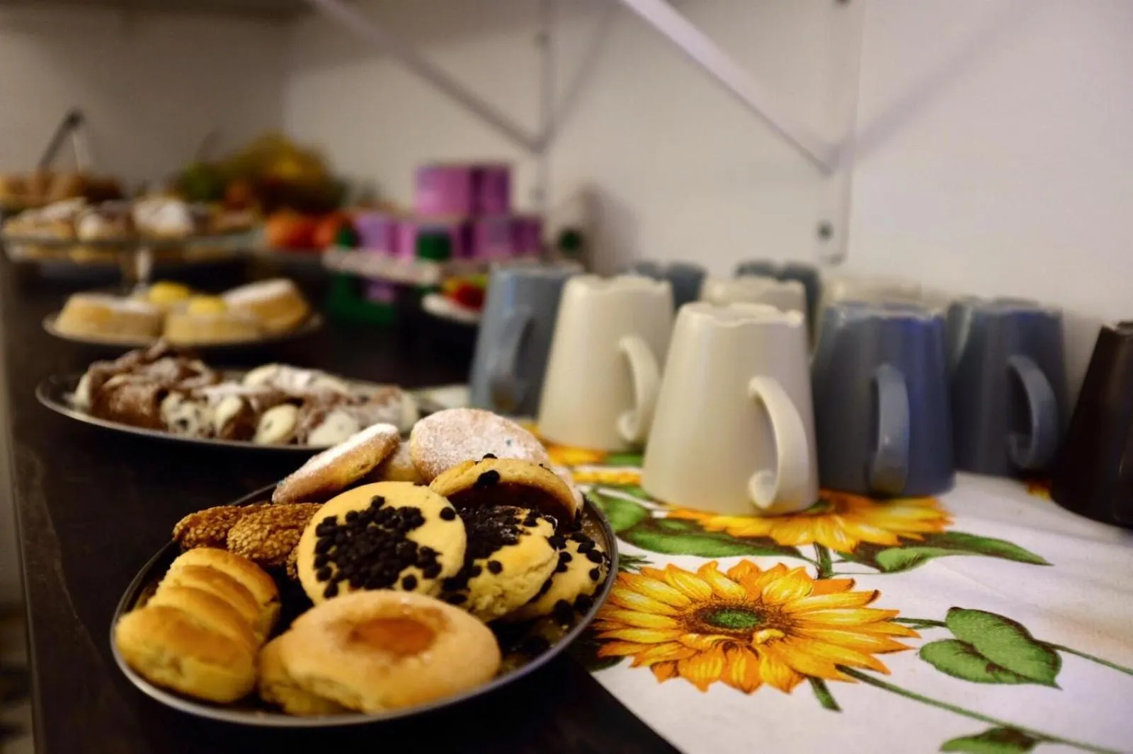 Food close-up in Piazza Florio Rooms