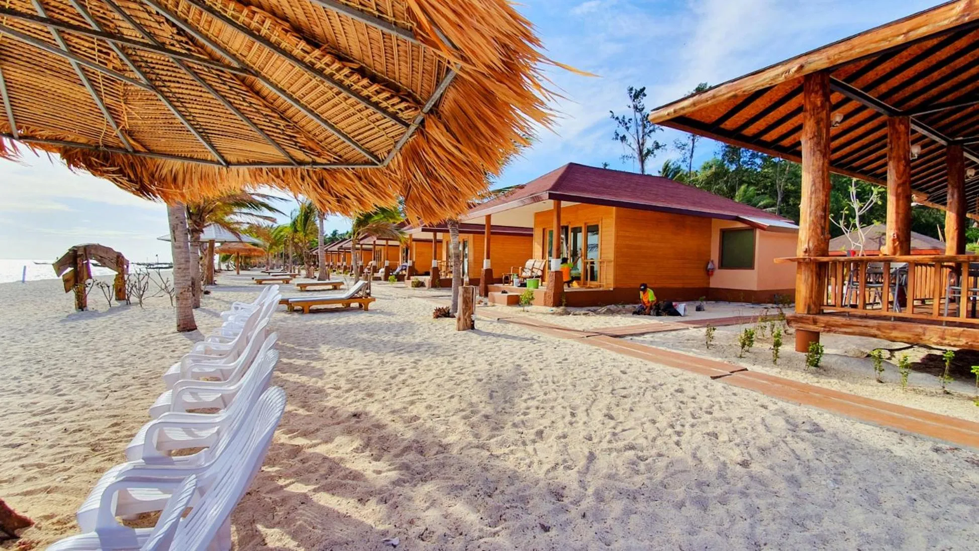 Patio in Zodiac Seesun Resort