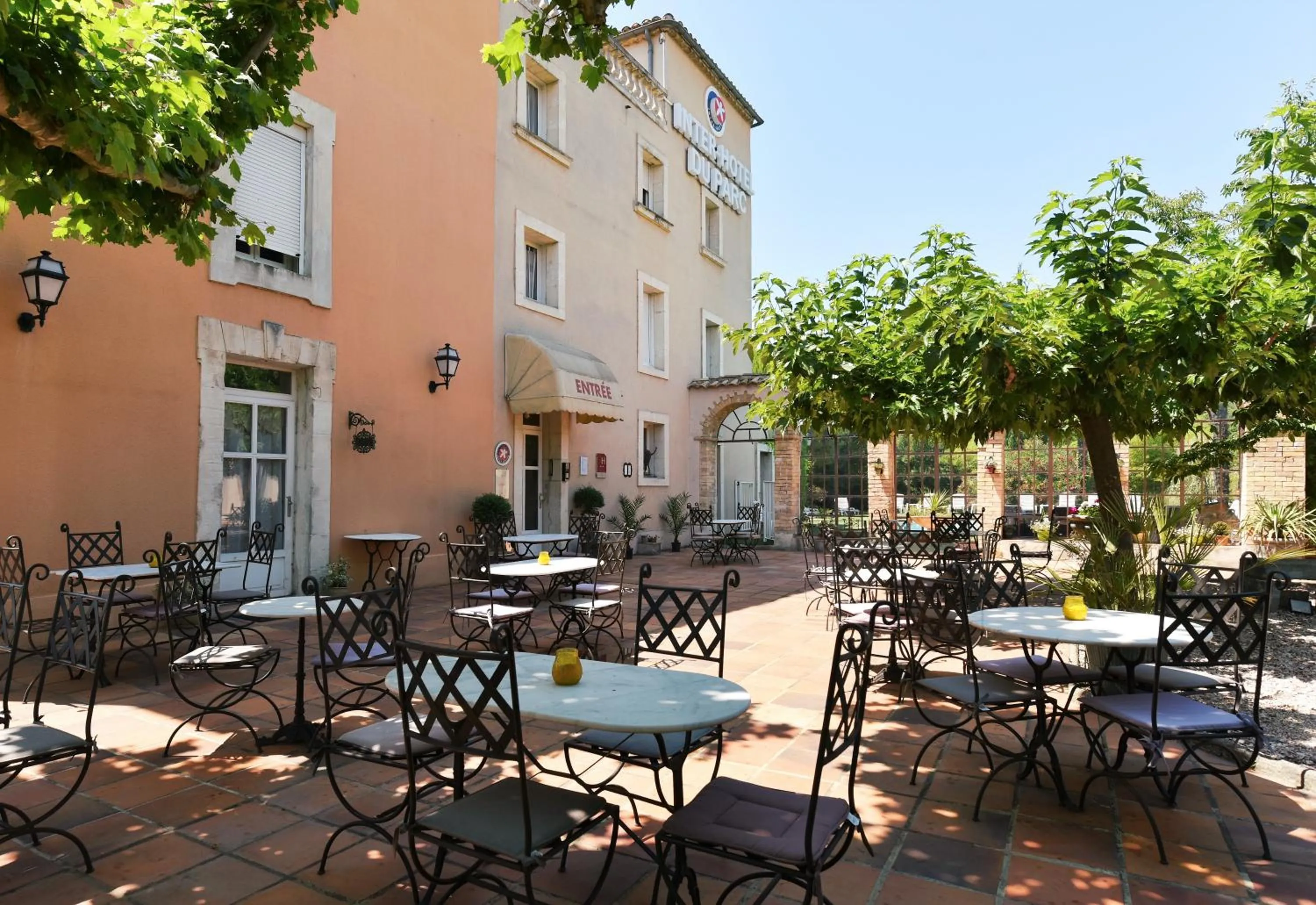 Patio in Hôtel du Parc, Avignon Est, The Originals City,