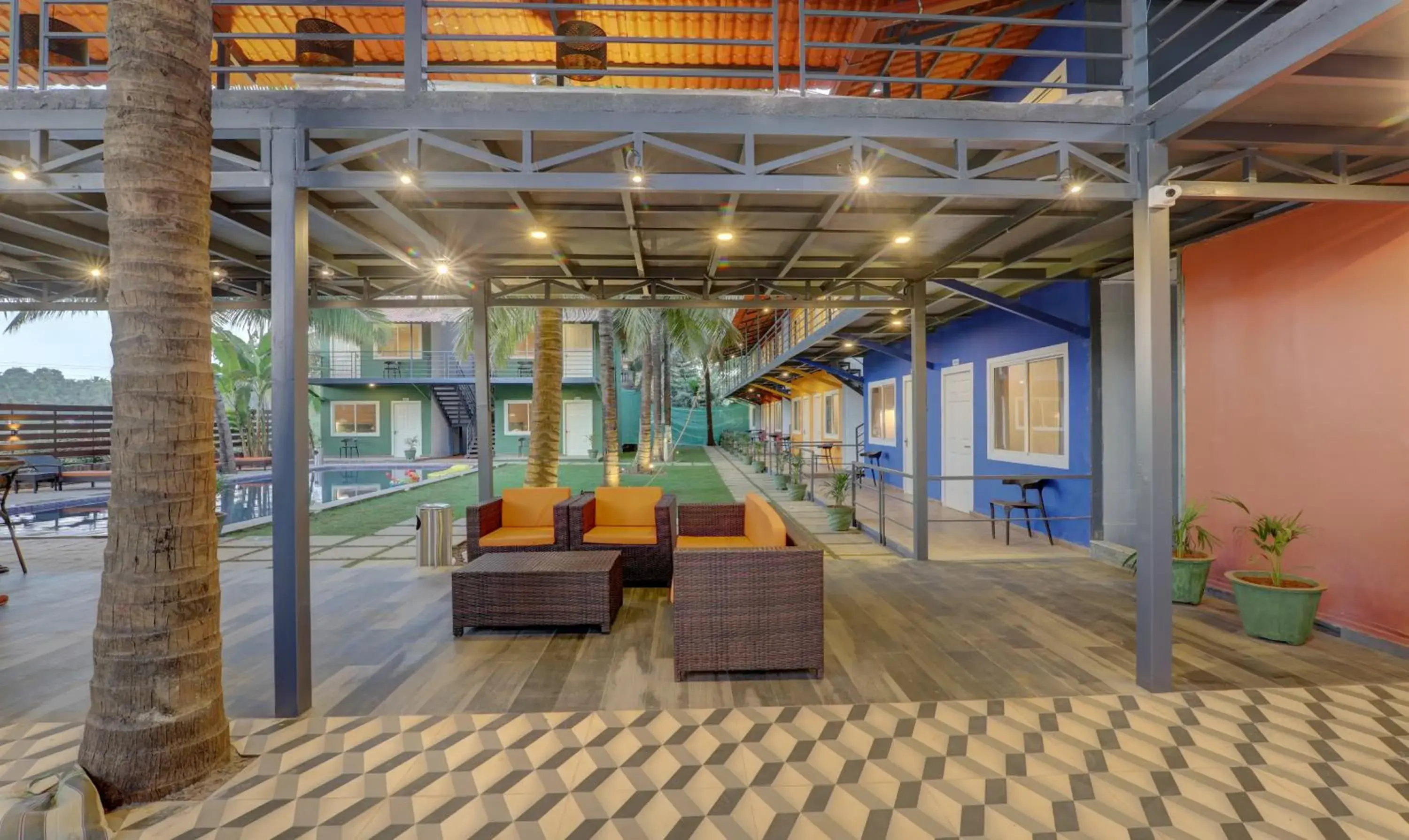 Restaurant/places to eat in Treebo Morjim Banyan Resort Restaurant/places to eat in Treebo Morjim Banyan Resort