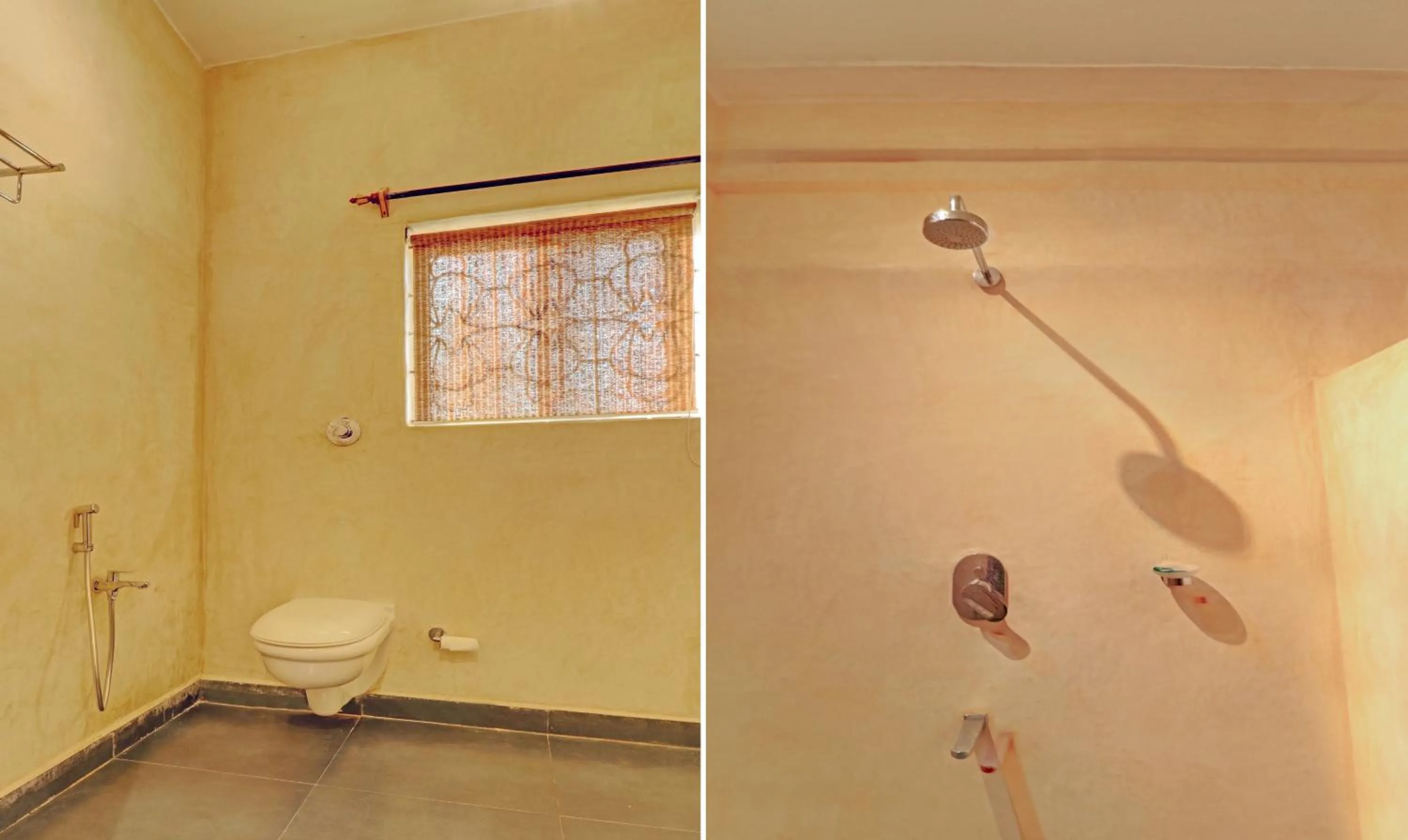 Toilet in Treebo Morjim Banyan Resort