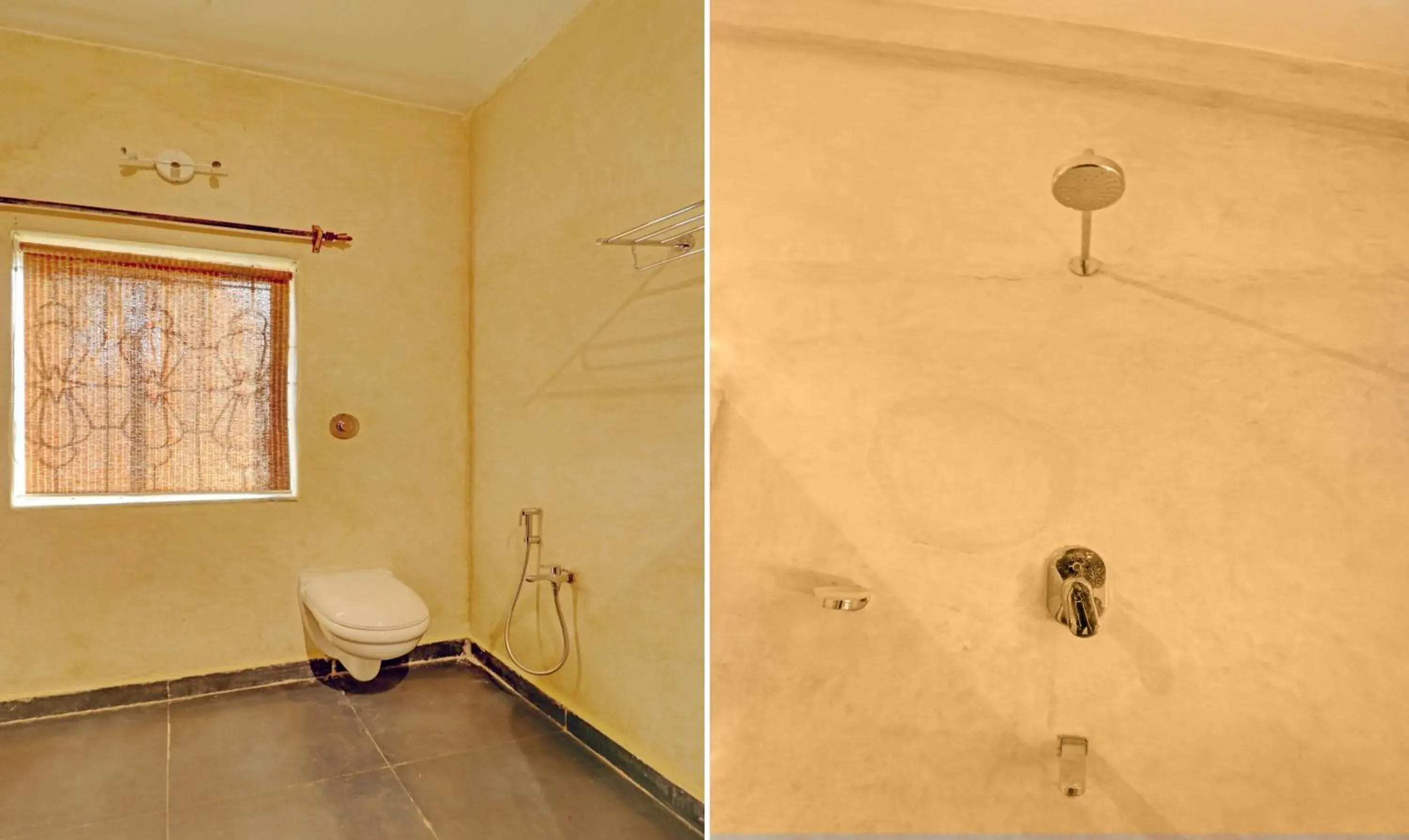 Bathroom in Treebo Morjim Banyan Resort Bathroom in Treebo Morjim Banyan Resort