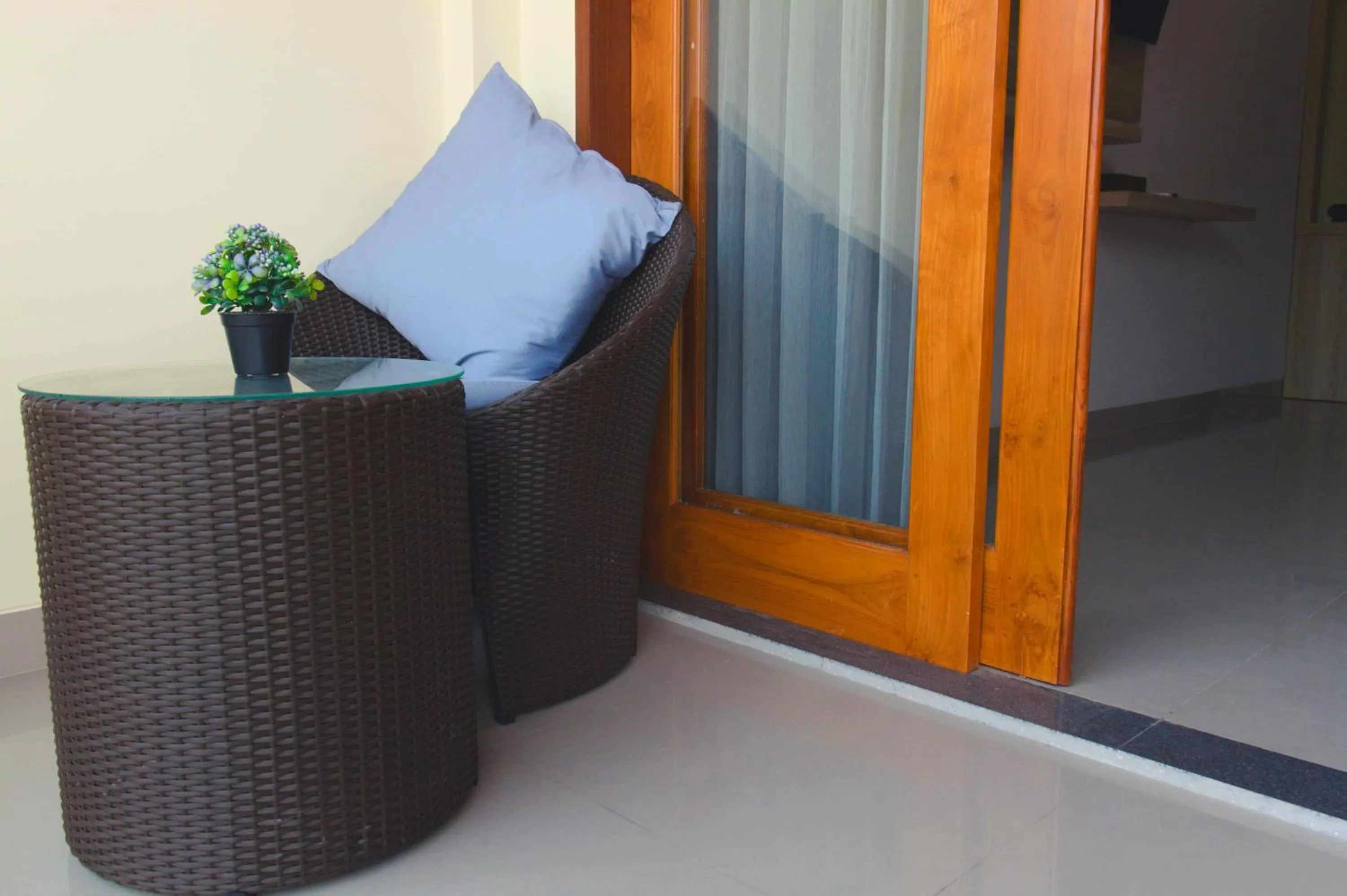 Balcony/Terrace in D Sarian Seminyak