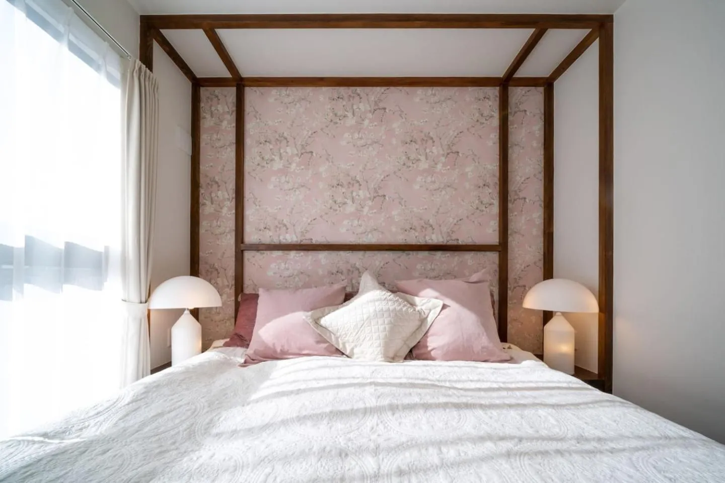 Bed in Villa Fuji Bon Voyage Mori