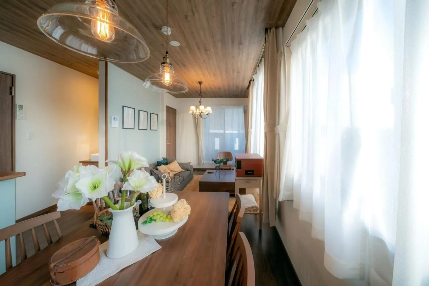 Seating area in Villa Fuji Bon Voyage Mori