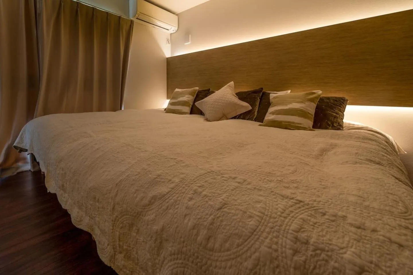 Bed in Villa Fuji Bon Voyage Mori