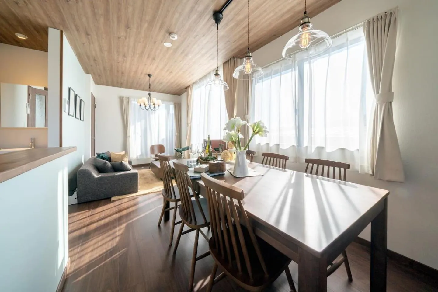 Seating area in Villa Fuji Bon Voyage Mori