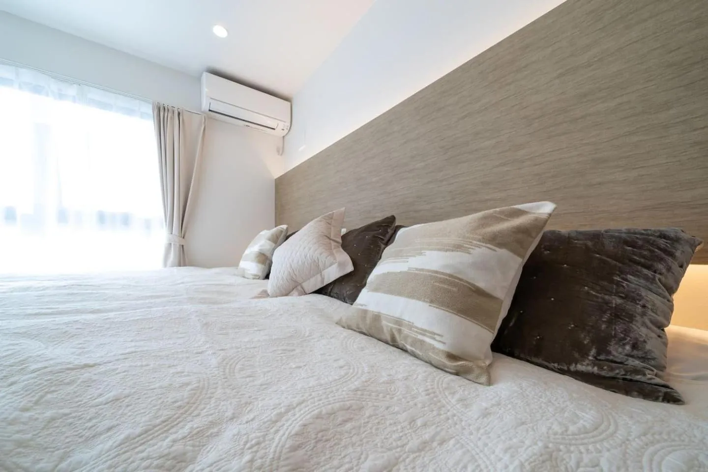 Bed in Villa Fuji Bon Voyage Mori