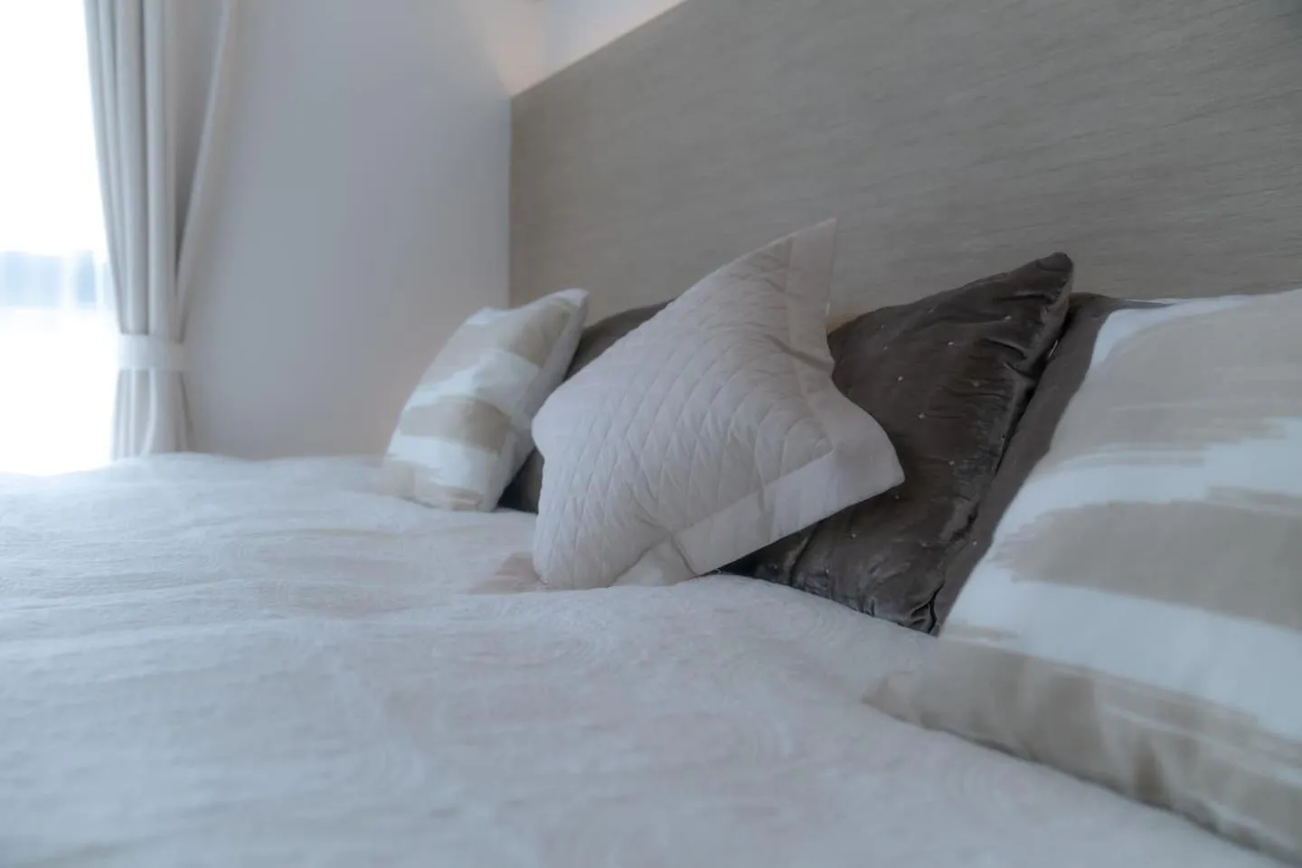 Bed in Villa Fuji Bon Voyage Mori