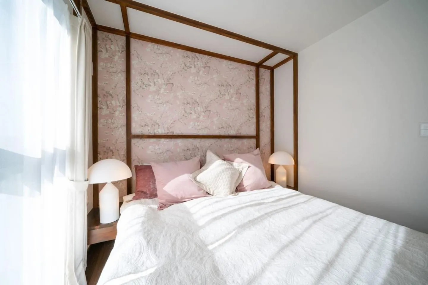 Bed in Villa Fuji Bon Voyage Mori