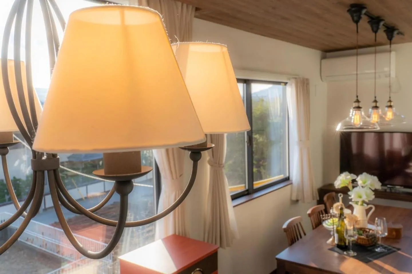 Decorative detail in Villa Fuji Bon Voyage Mori