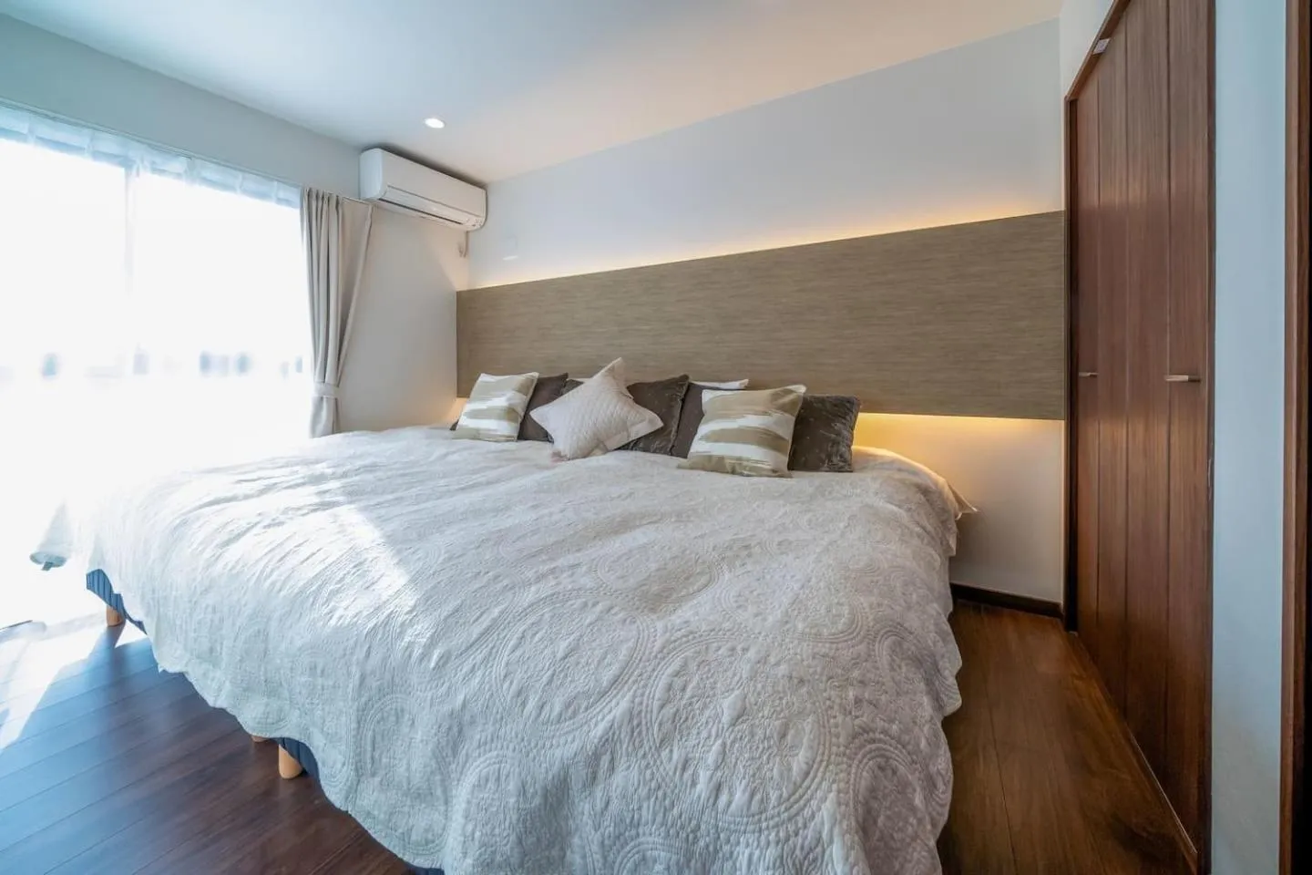 Bed in Villa Fuji Bon Voyage Mori