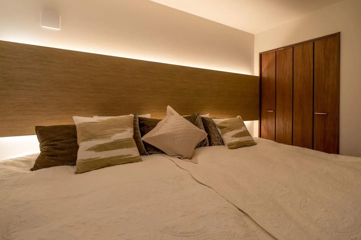 Bed in Villa Fuji Bon Voyage Mori