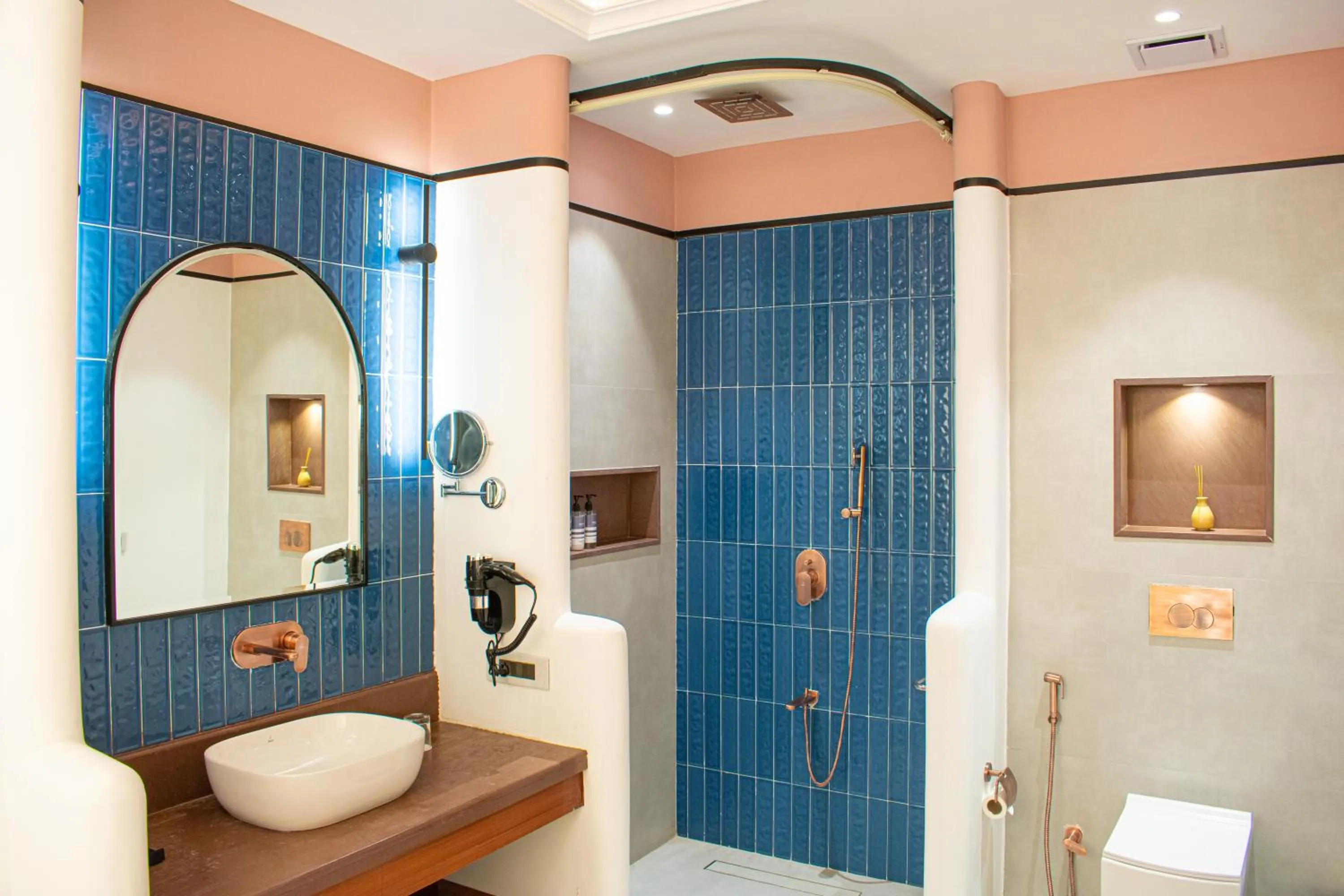 Bathroom in The Sierra - By The Lake