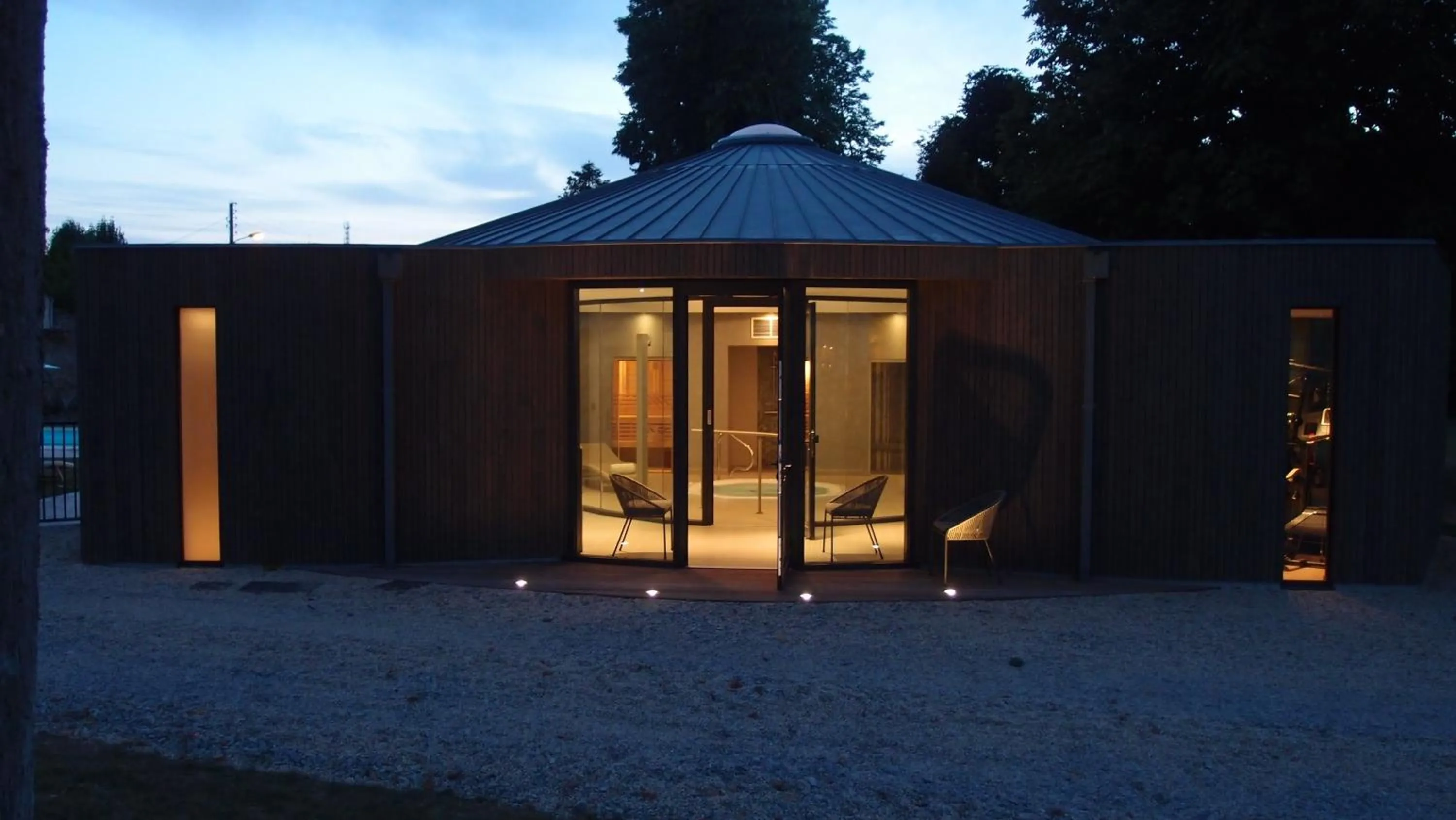 Hot Tub in Logis Le Parc Hotel & Spa