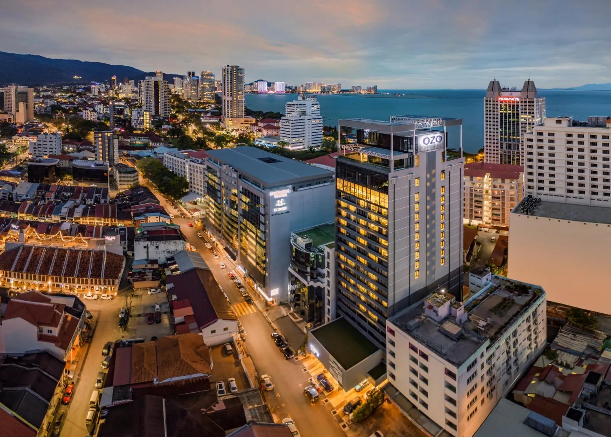 Property building in OZO George Town Penang
