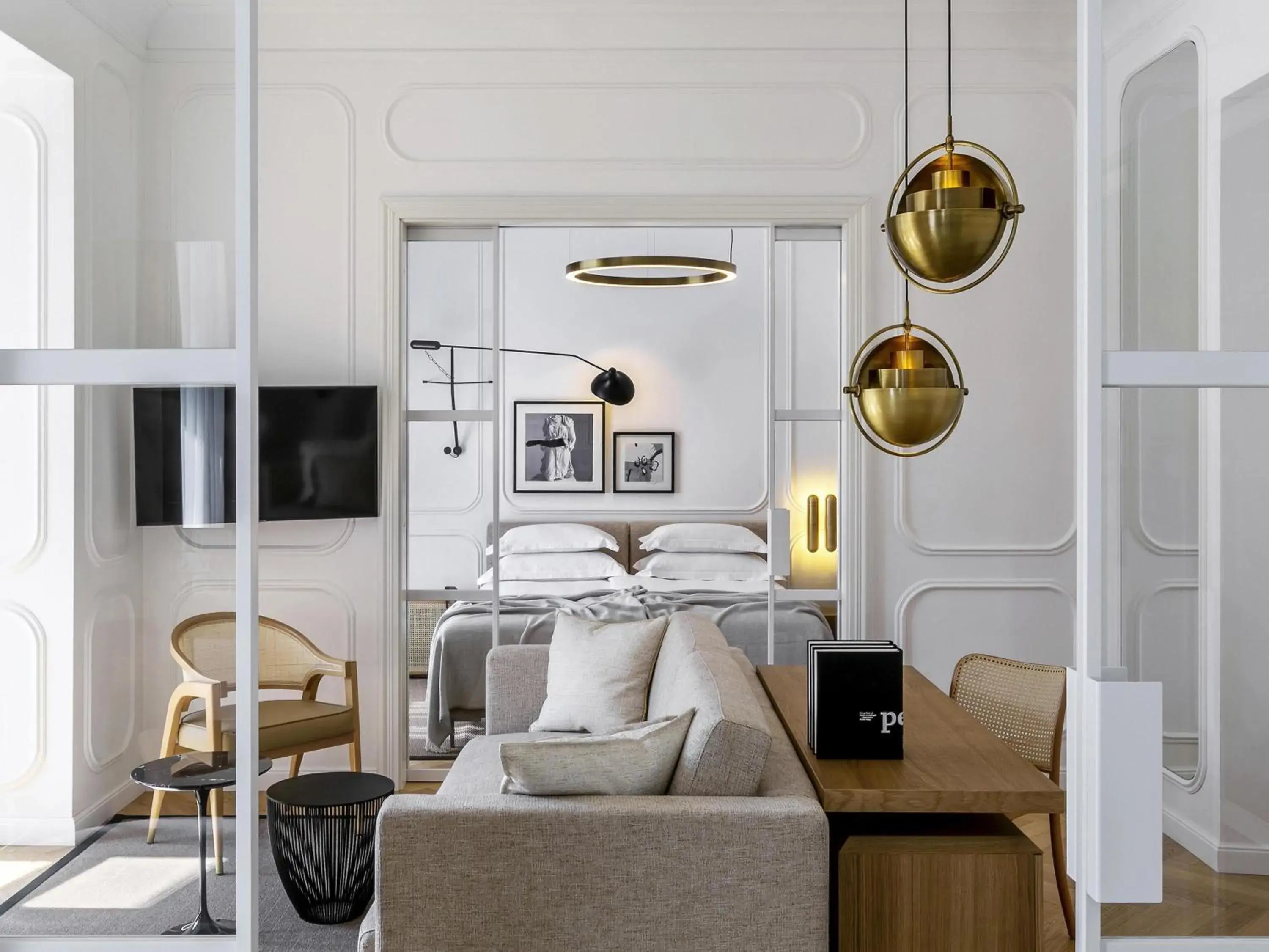 Bedroom, Bed in Heritage Hotel FERMAI MGallery Split Bedroom, Bed in Heritage Hotel FERMAI MGallery Split