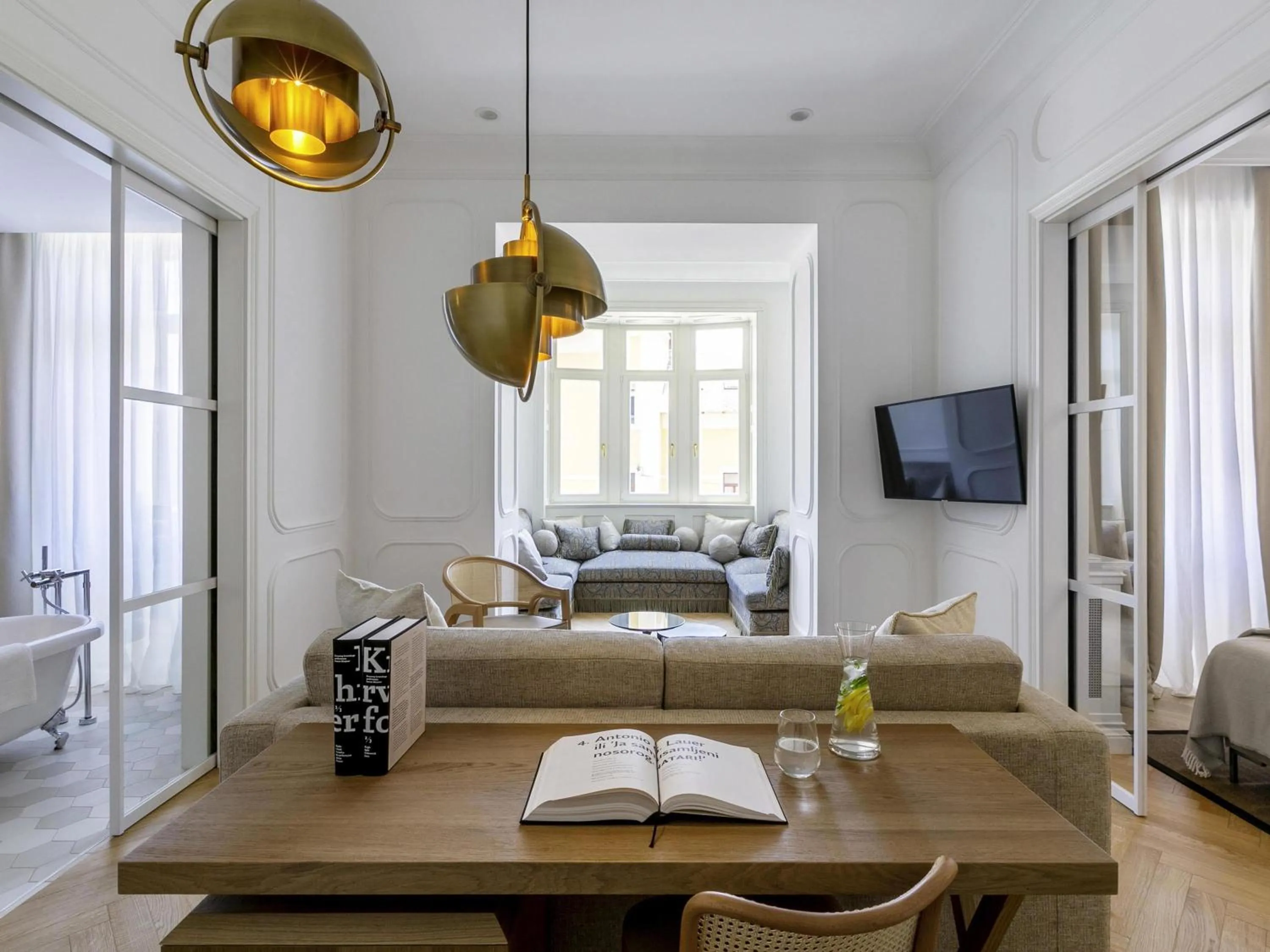 Bedroom in Heritage Hotel FERMAI MGallery Split