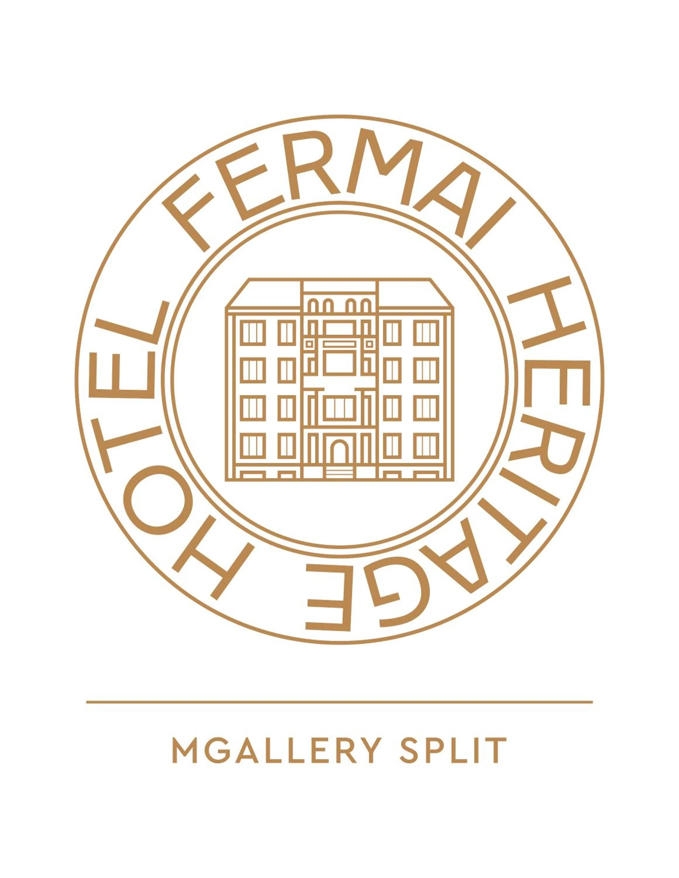 Property logo or sign in Heritage Hotel FERMAI MGallery Split