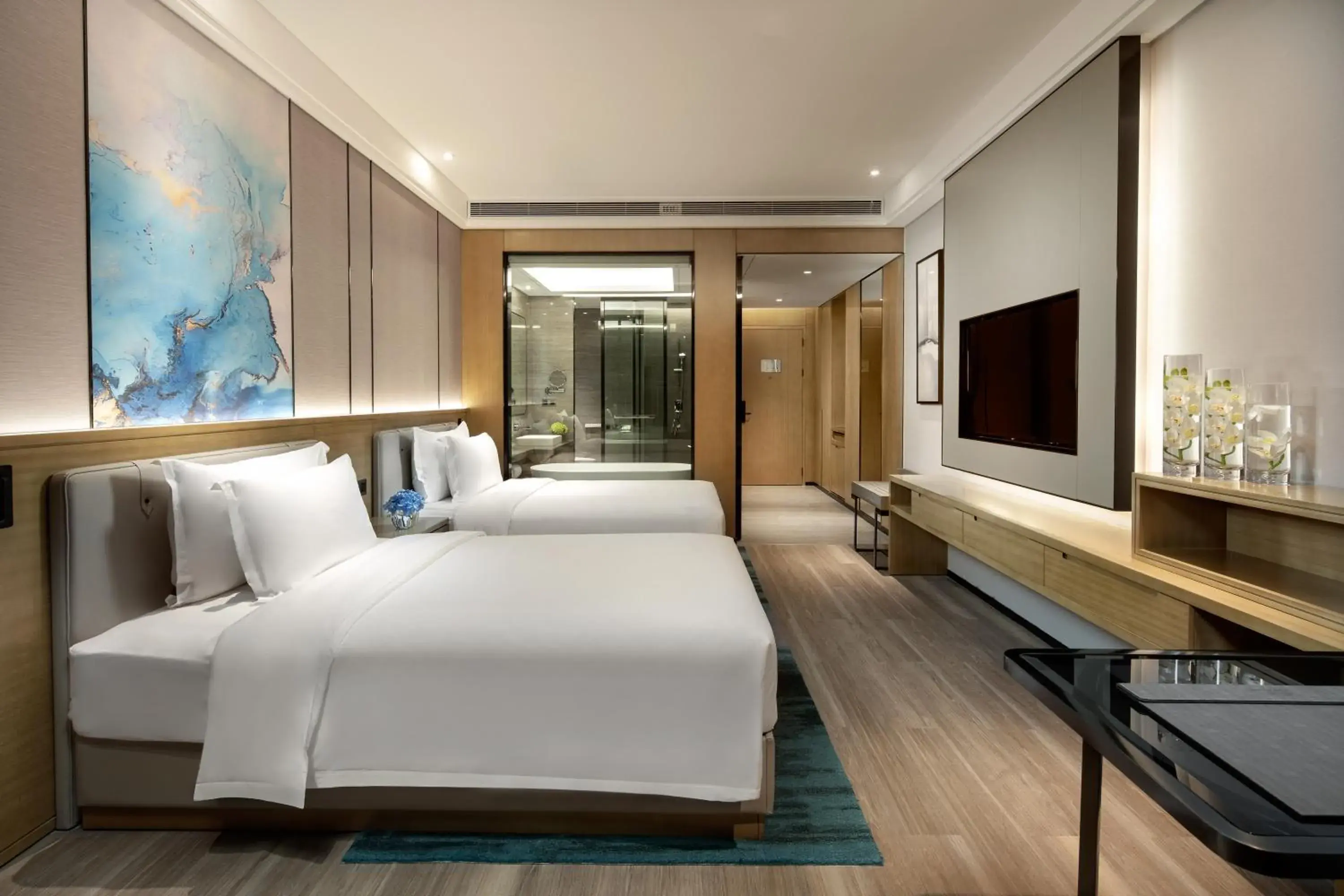 Executive Twin Room in Wyndham Changsha South Executive Twin Room in Wyndham Changsha South