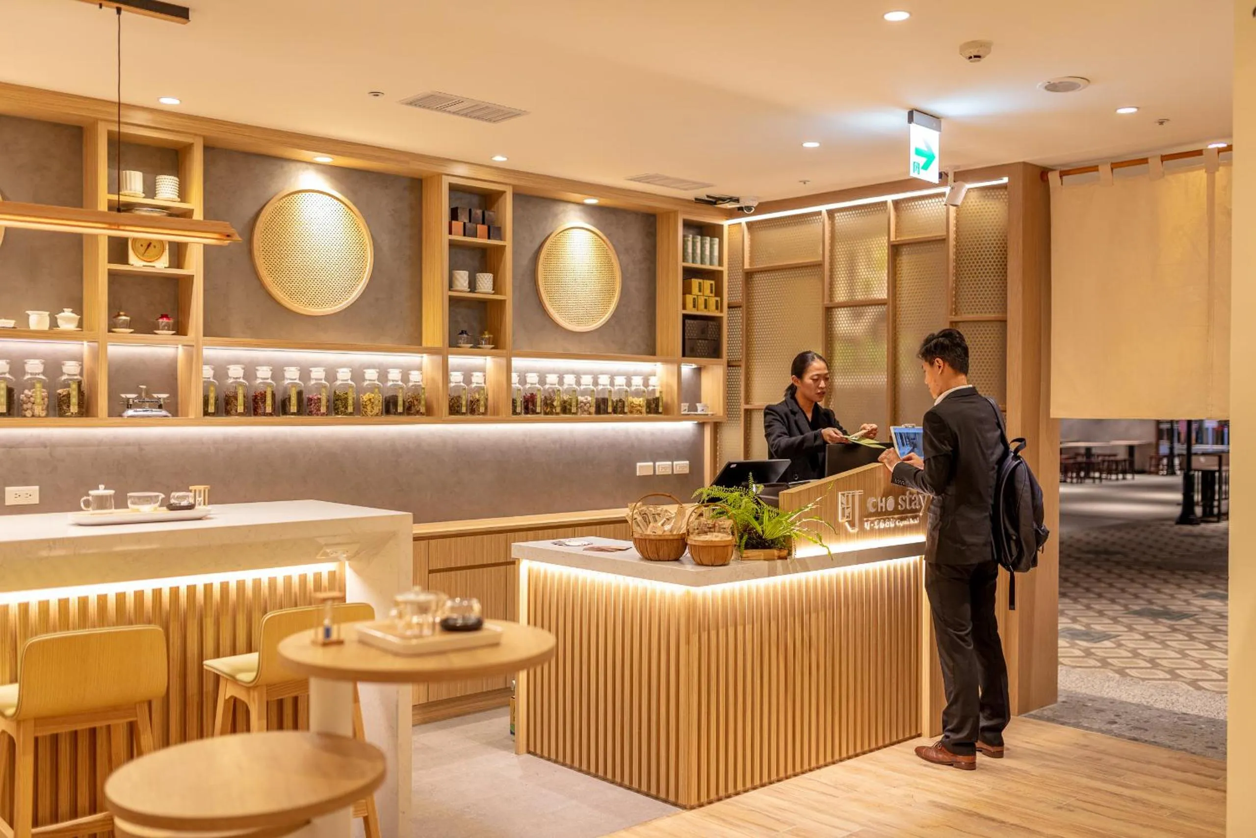 Lobby or reception in CHO Stay Capsule Hotel-Taoyuan Airport T2