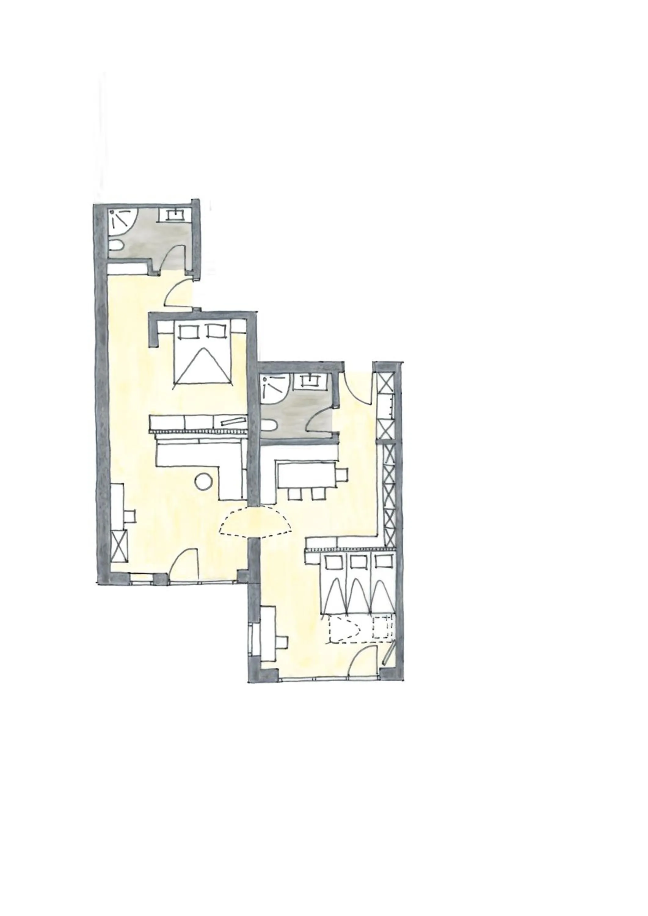 Floor plan in Tillga Glück - 4 stars