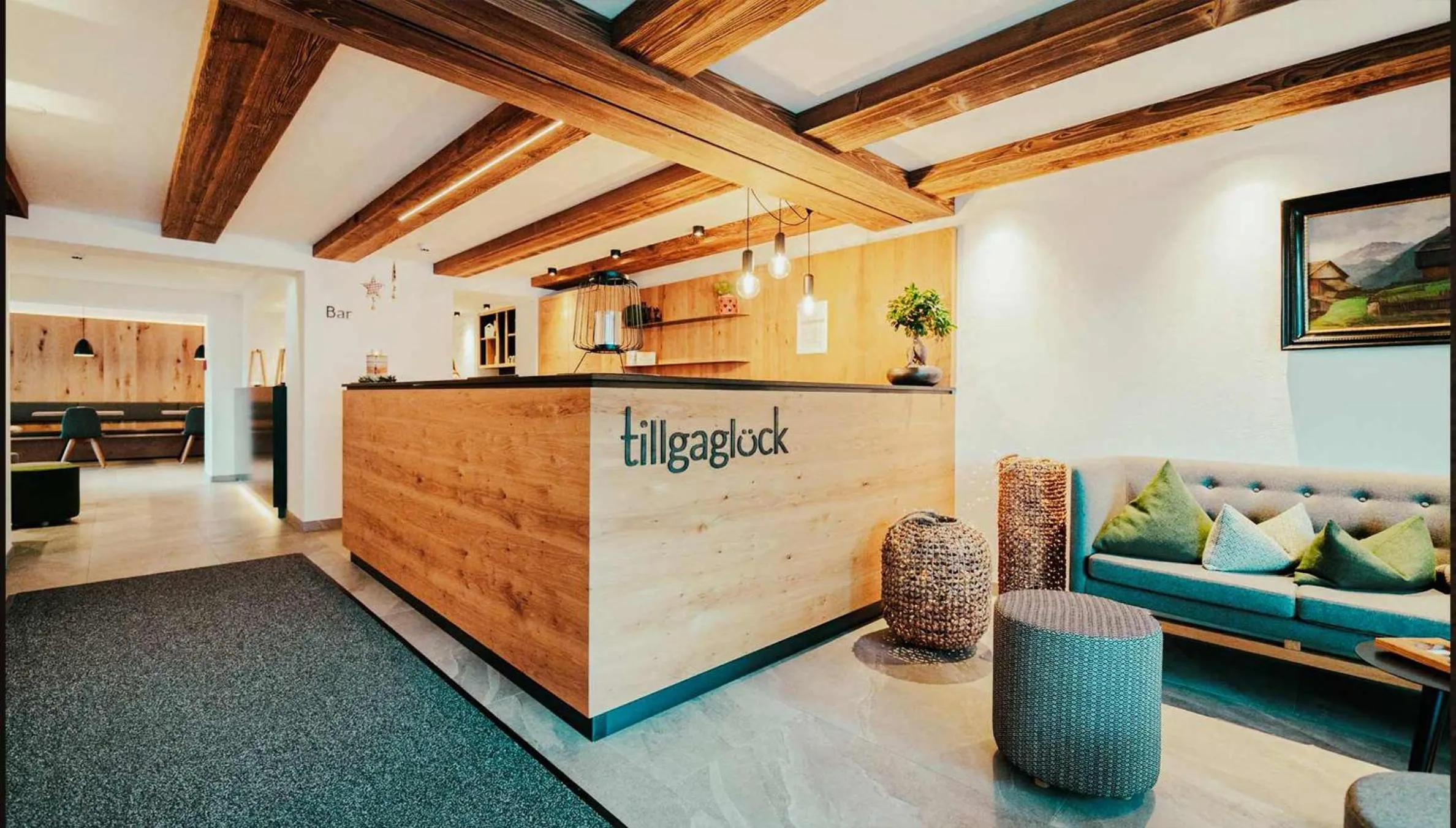 Lobby or reception in Tillga Glück - 4 stars