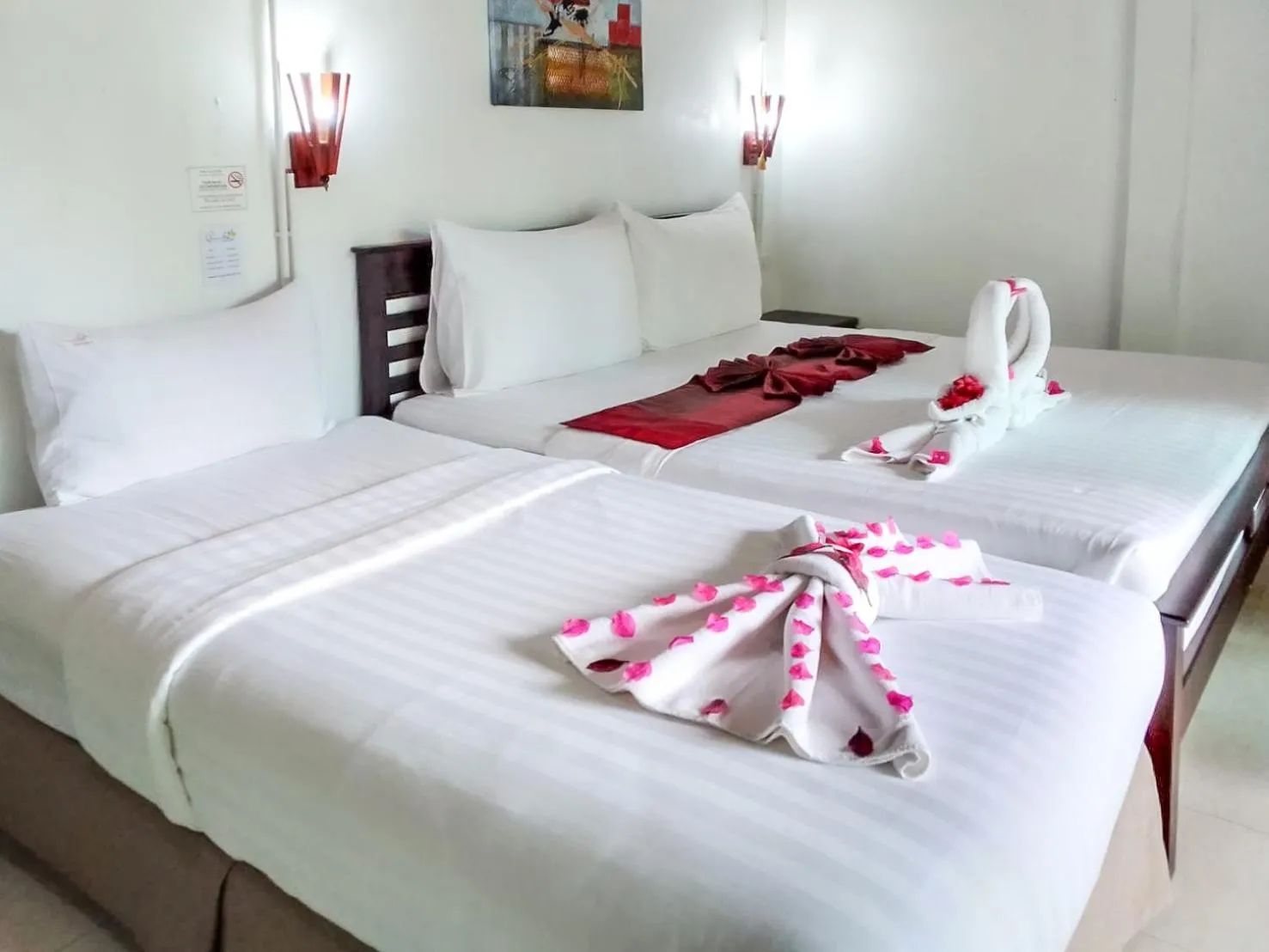 Bed in Chareena Garden