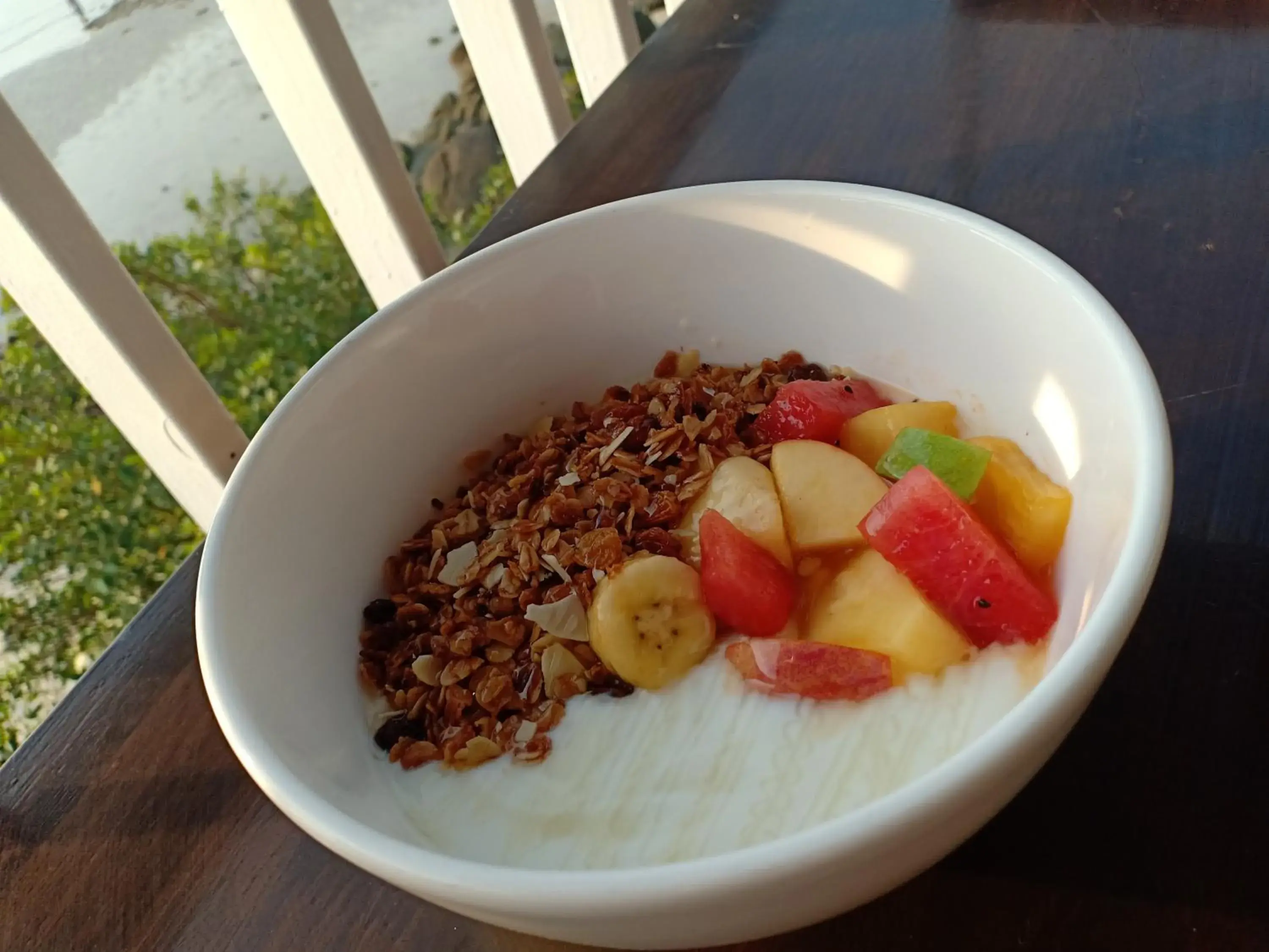 Breakfast in Chareena Garden Breakfast in Chareena Garden