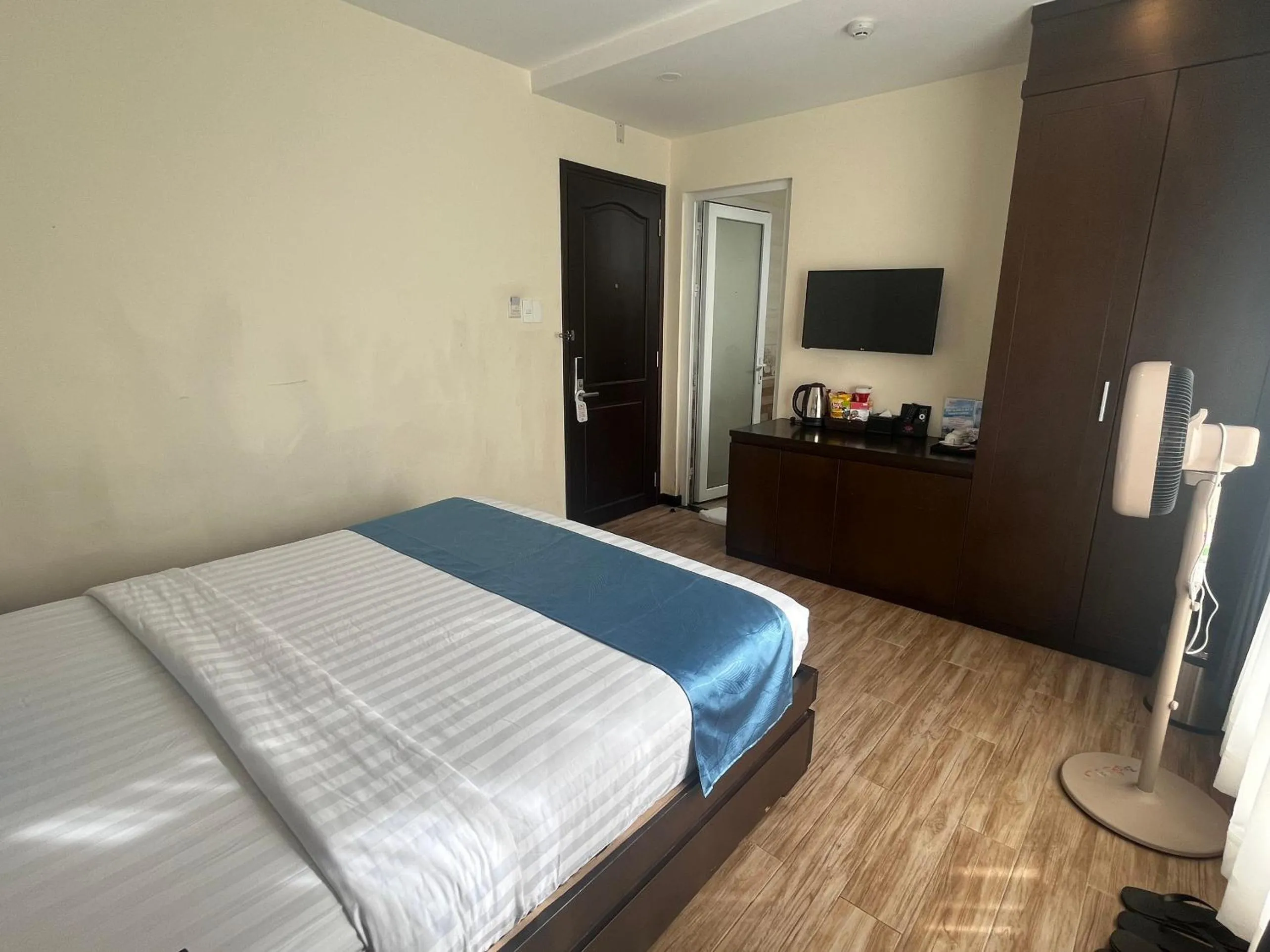 Bed in Thien Ly Hotel - Da Lat Center