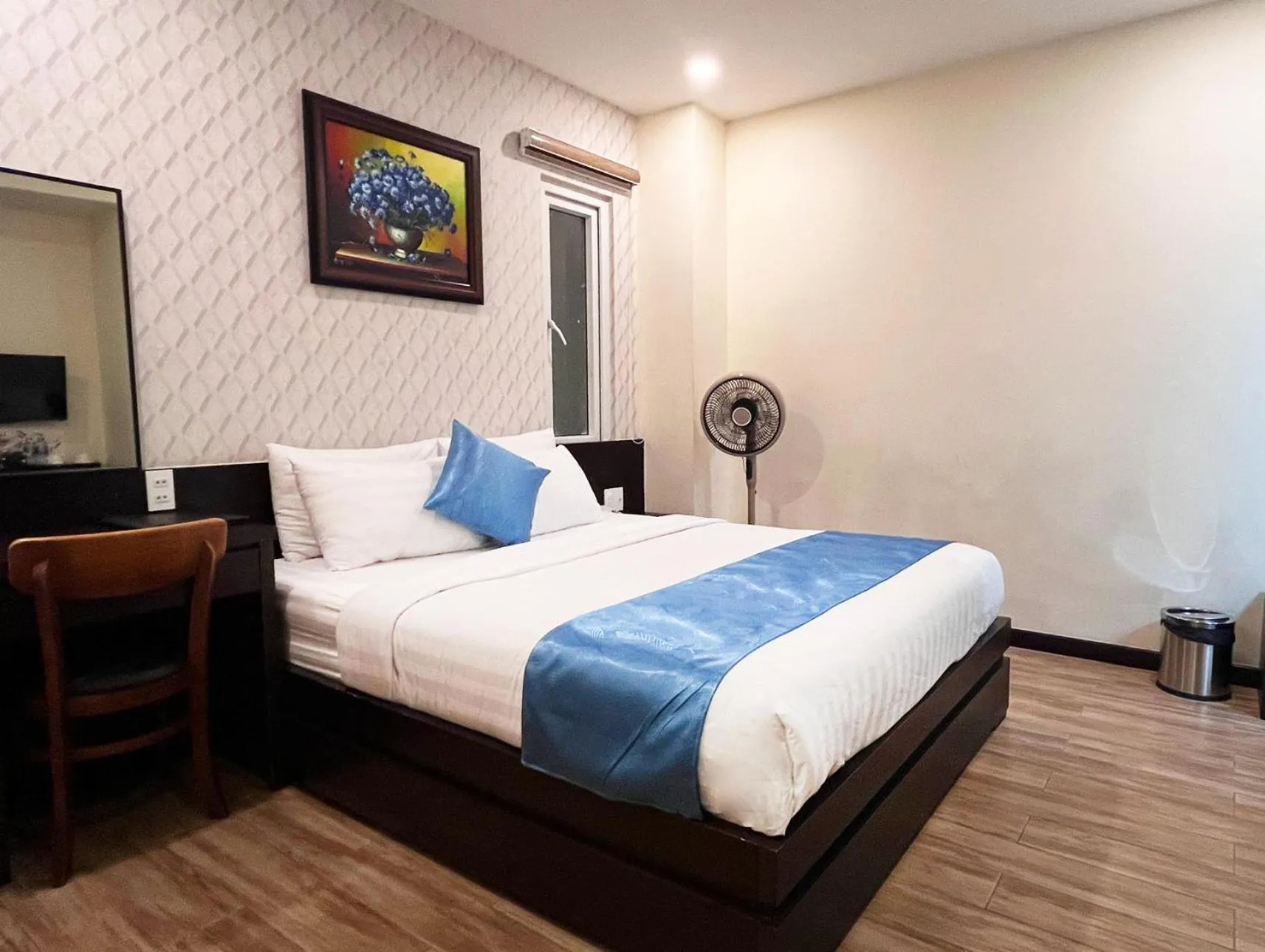 Bed in Thien Ly Hotel - Da Lat Center