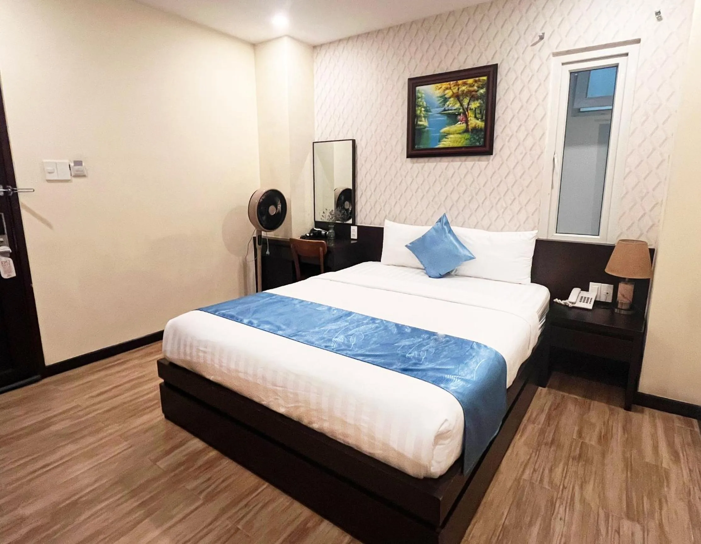 Bed in Thien Ly Hotel - Da Lat Center